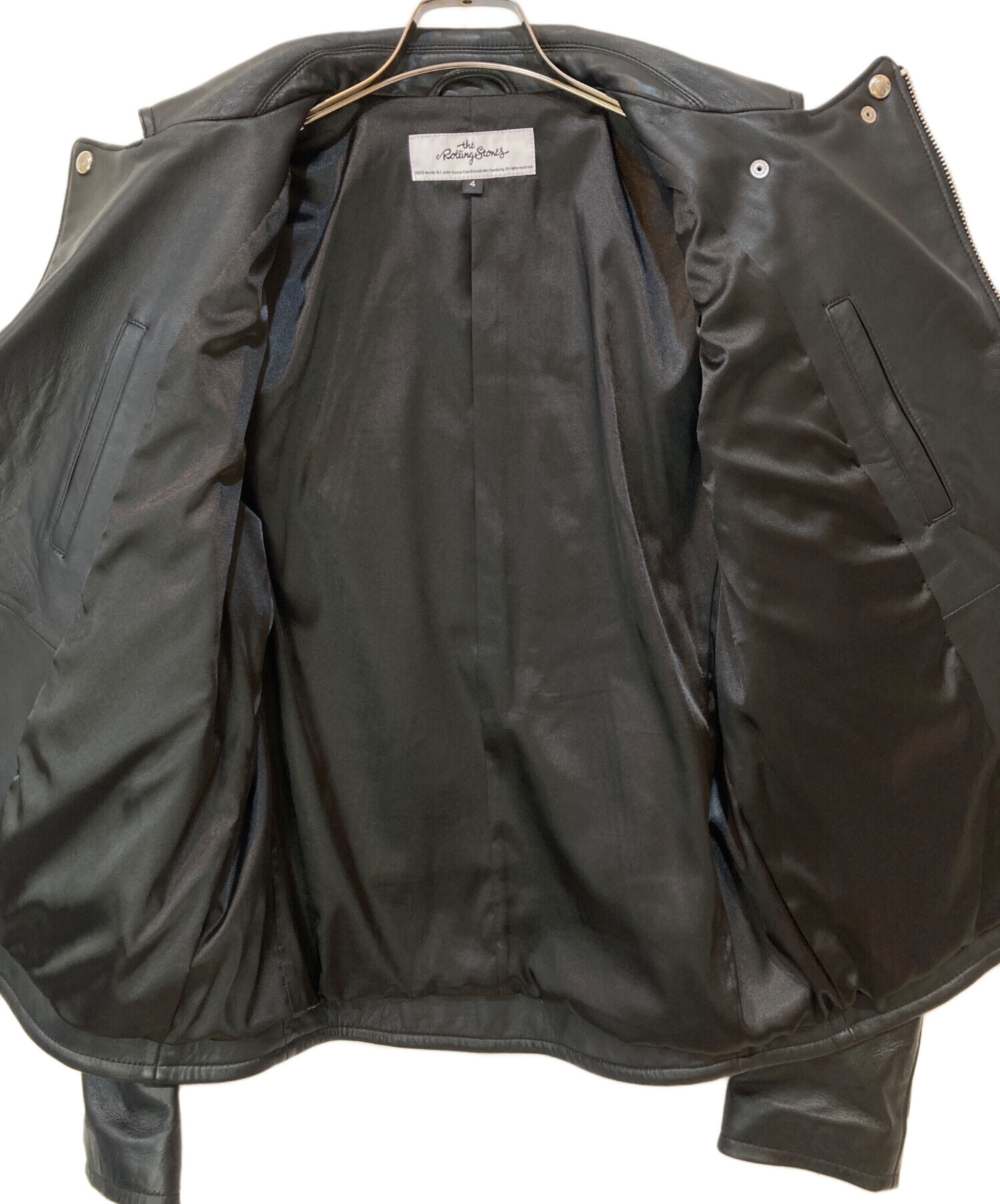 【新品】ジャックローズ ローリングストーンズ ライダースジャケット 裏地 赤 The Rolling Stones×JACKROSE 2017A/Wコレクションより、待望の