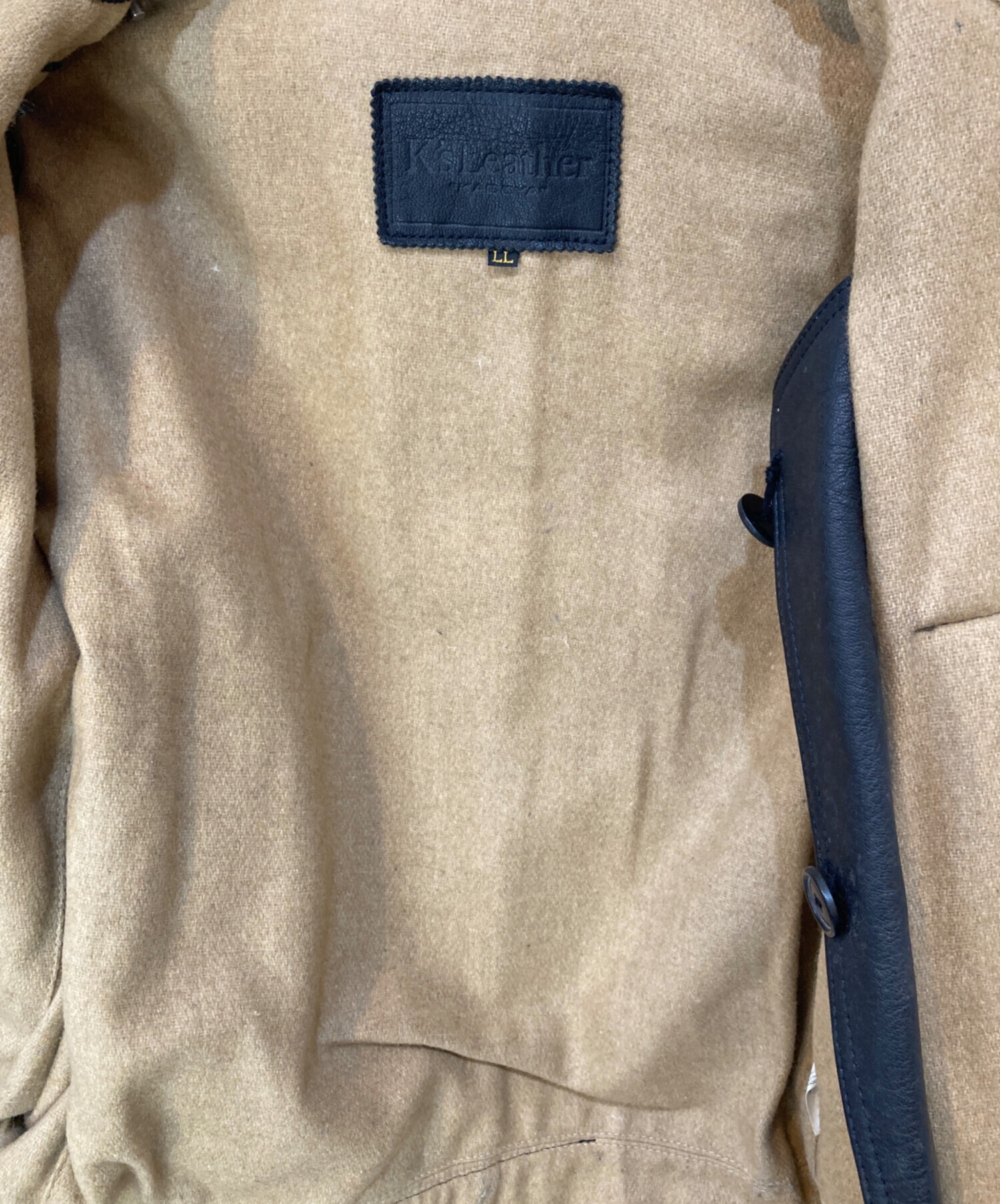 K's Leather KADOYA スウェーデン軍モーターサイクルジャケット 中古・古着通販】KADOYA (カドヤ) K'S LEATHER (ケーズレザー) Swedish