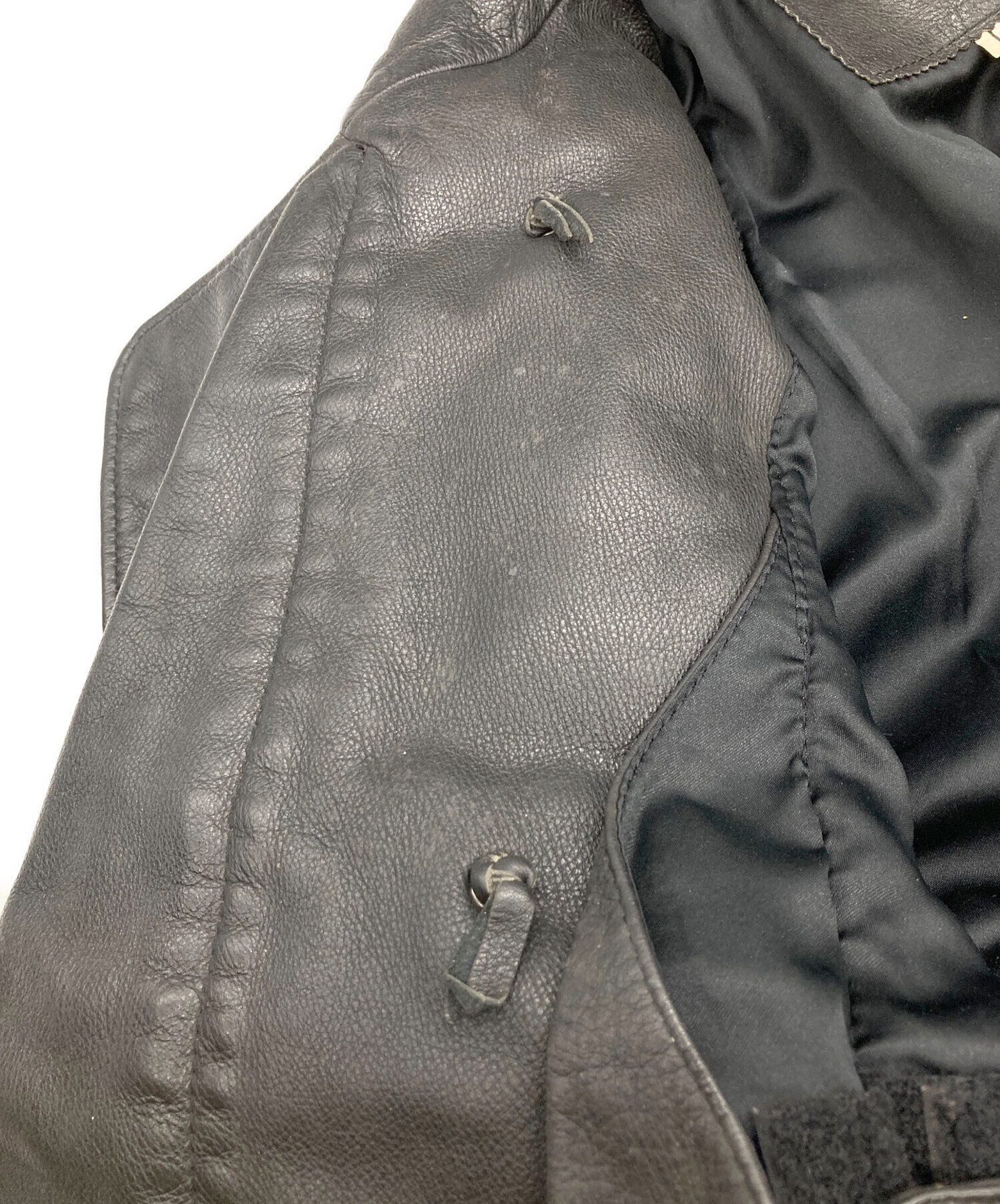 中古・古着通販】KADOYA (カドヤ) GOD SPEED レザーライダース