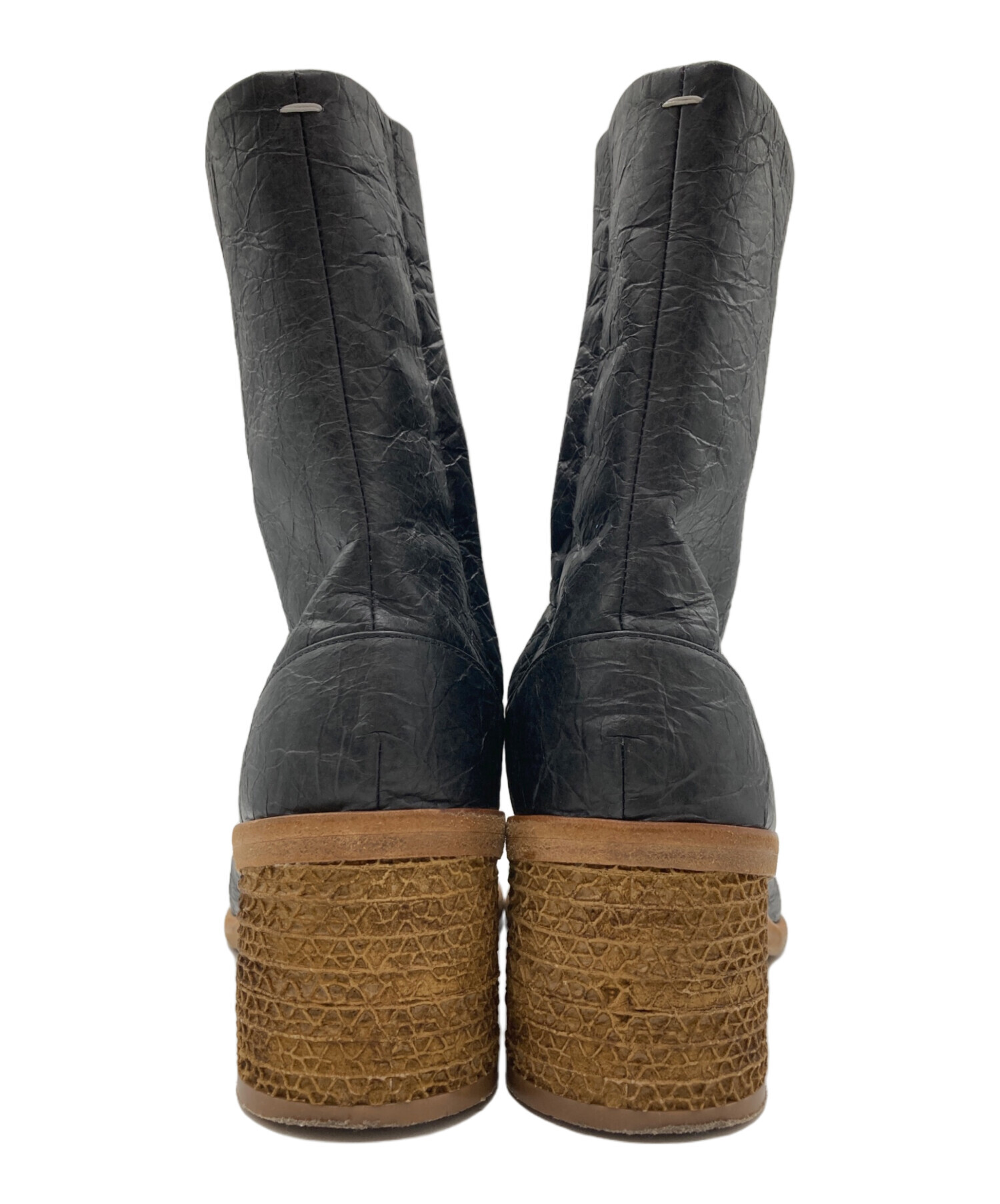 中古・古着通販】Maison Margiela (メゾンマルジェラ) シワ加工 Tabi 中古・古着通販】Maison Margiela (メゾンマルジェラ) シワ加工 Tabi