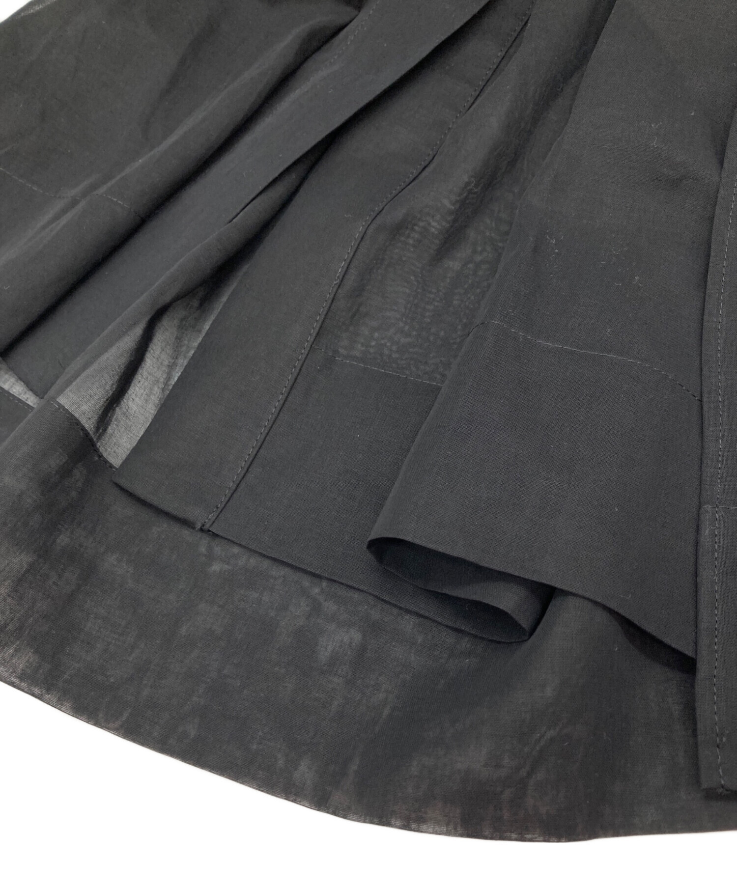 1er Arrondissement コットンオーガンジーロングシャツ 1er Arrondissement（プルミエアロンディスモン）の「綿オーガンジー