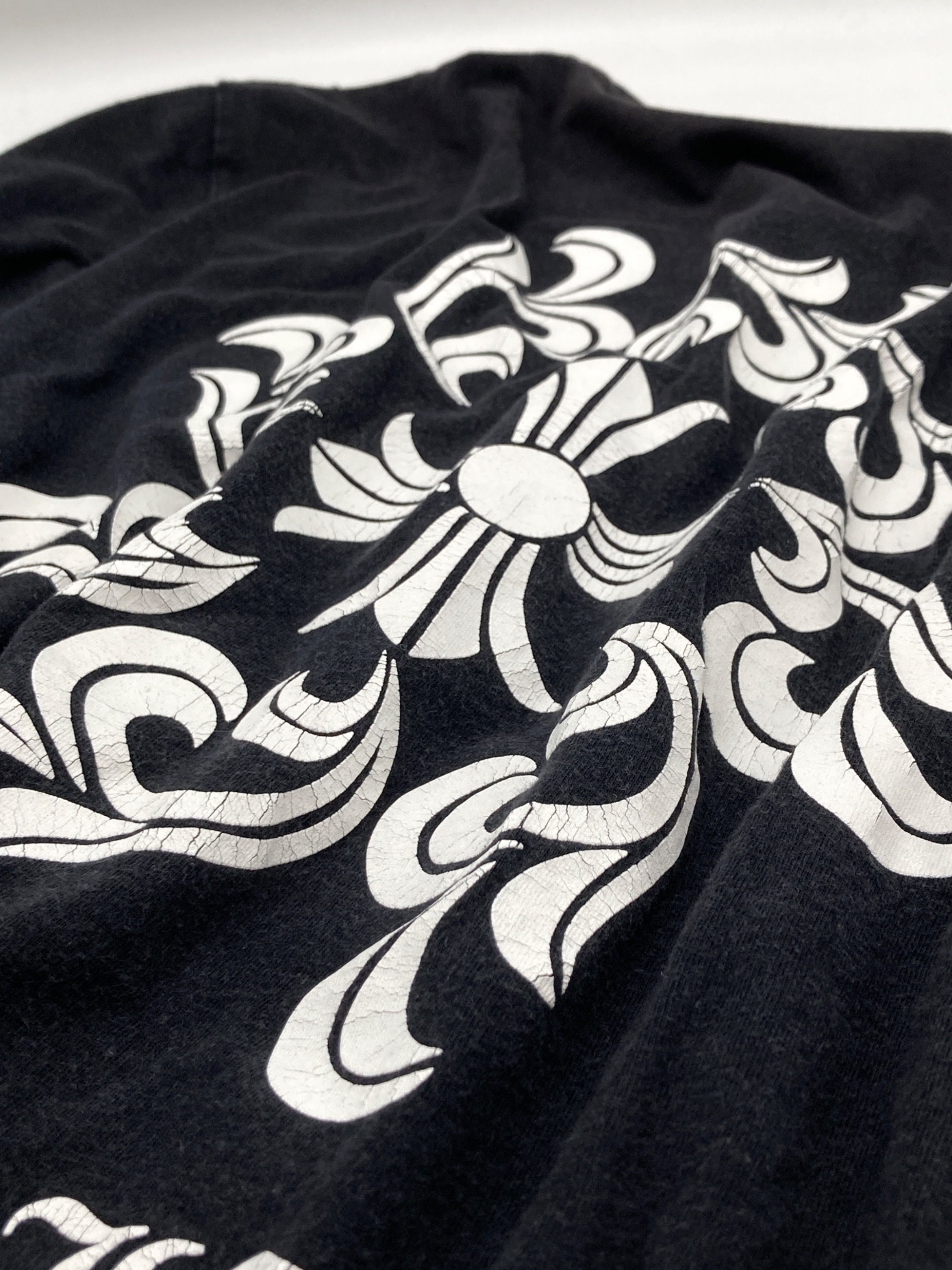 クロムハーツ 半袖Tシャツ ホースロゴ バックプリント ホノルル限定 ブラック クロムハーツ 半袖Tシャツ ホースロゴ バックプリント ホノルル限定