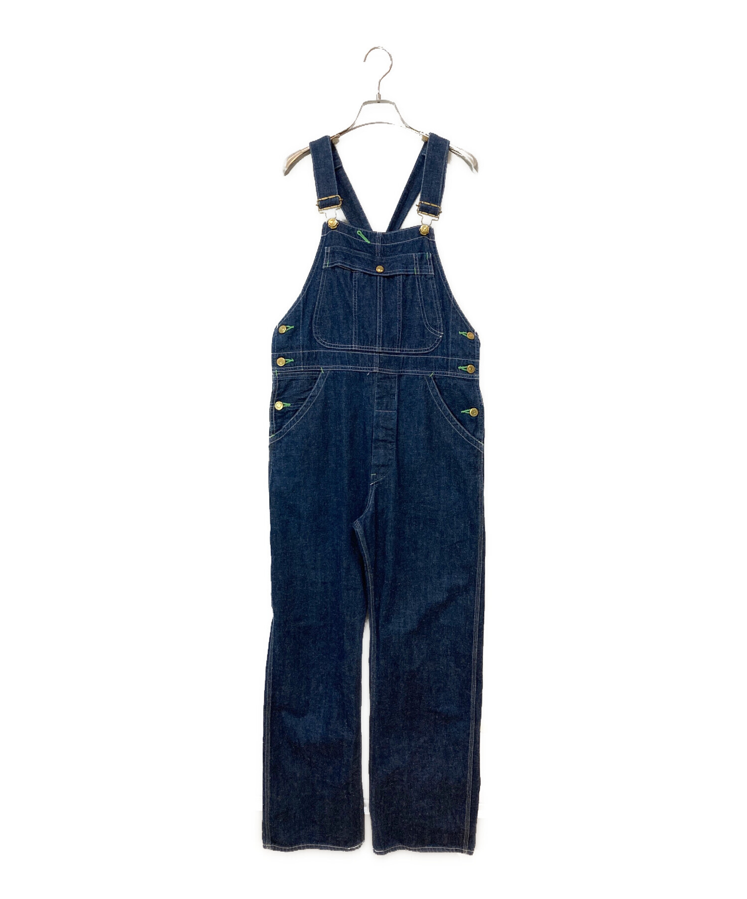 中古・古着通販】holiday (ホリデー) LOW-BACK DENIM OVER-ALL 