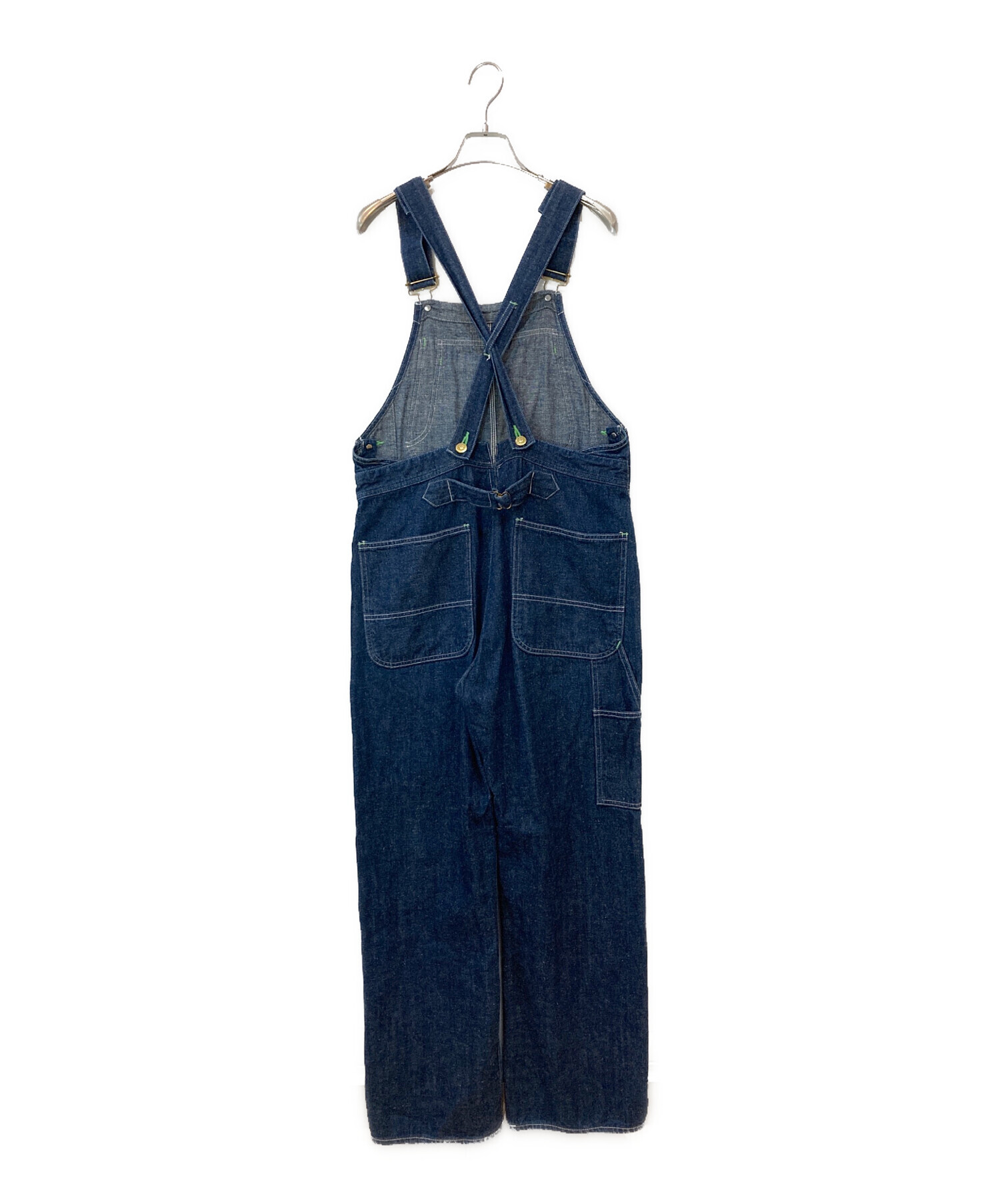 中古・古着通販】holiday (ホリデー) LOW-BACK DENIM OVER-ALL