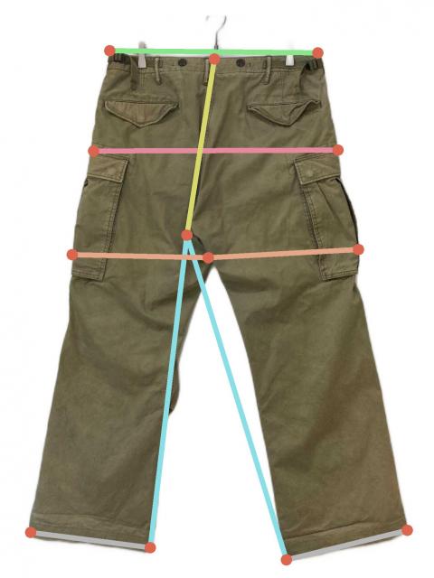 中古・古着通販】RRL (ダブルアールエル) カーゴパンツ カーキ サイズ