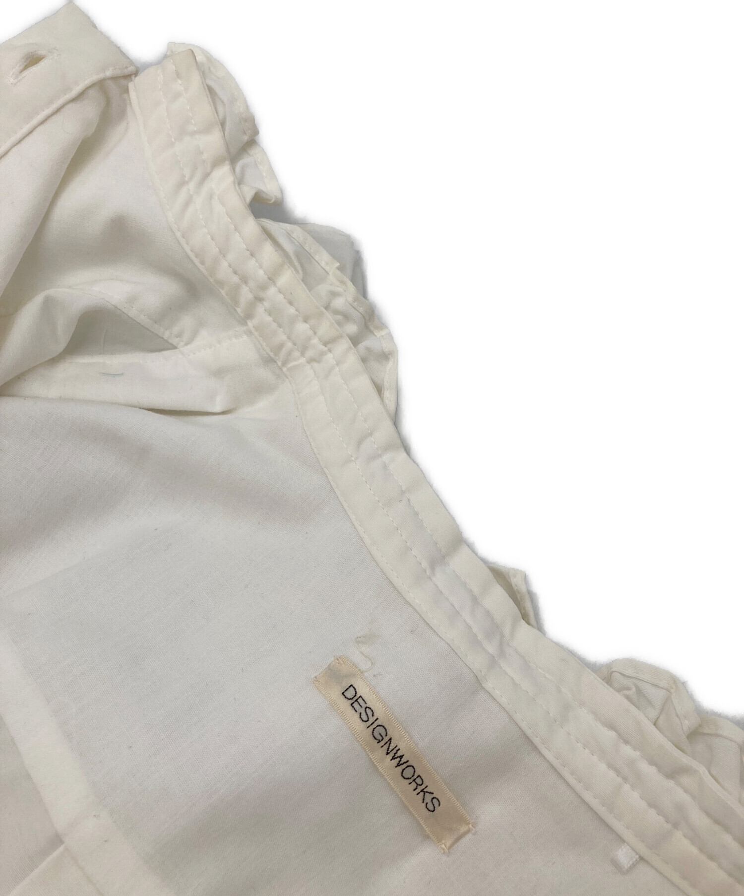 中古・古着通販】DESIGNWORKS (デザインワークス) ネックフリル 