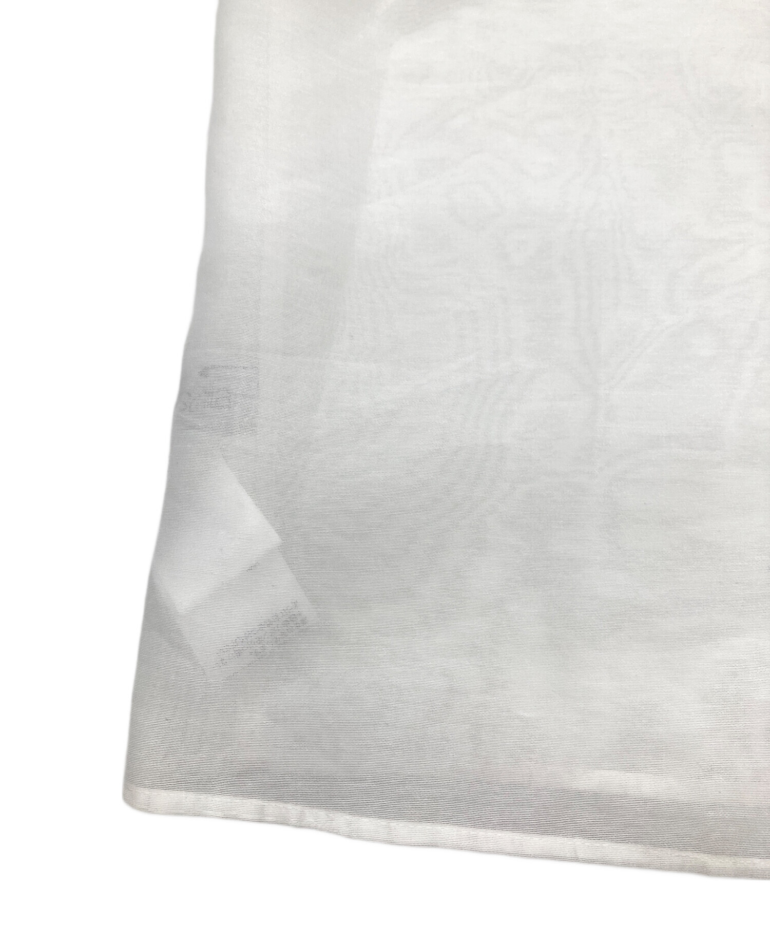 中古・古着通販】Gypsohila (ジプソフィア) Ribbon Sheer Shirt 