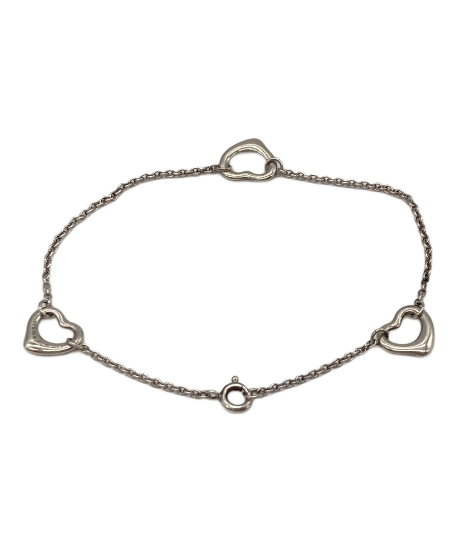 中古・古着通販】TIFFANY & Co. (ティファニー) オープンハート 3連 