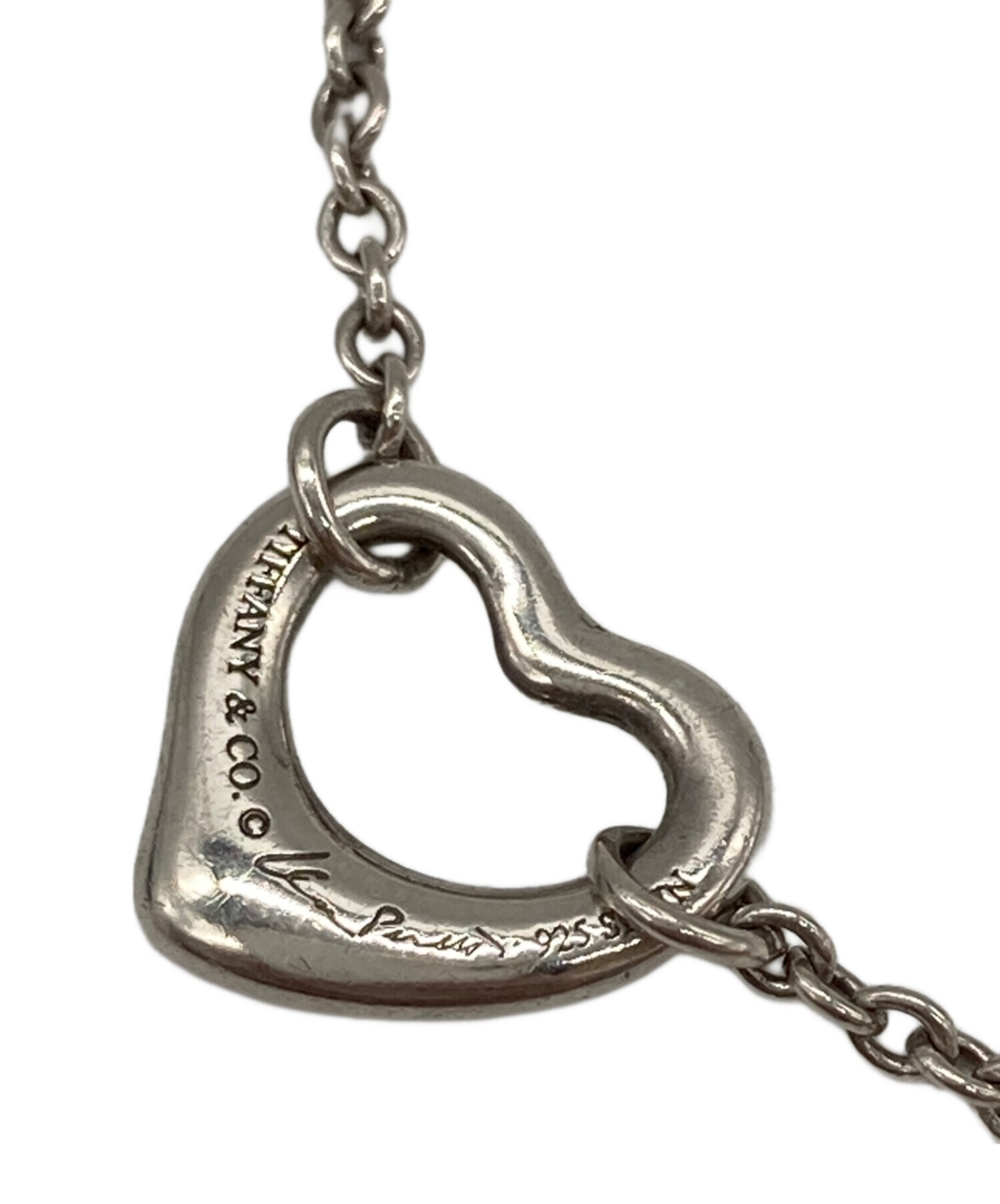 中古・古着通販】TIFFANY & Co. (ティファニー) オープンハート 3連