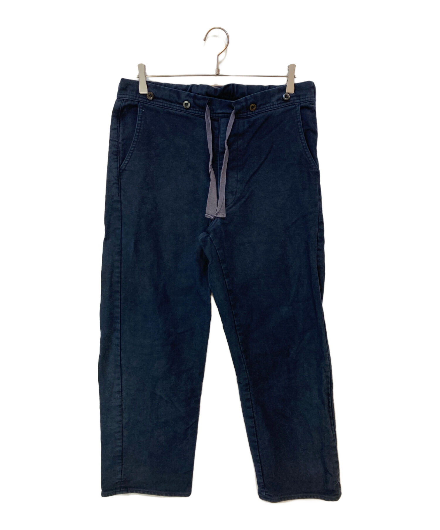 ナイジェルケーボン ヘンプデニム ホスピタルパンツ 生地に込められた