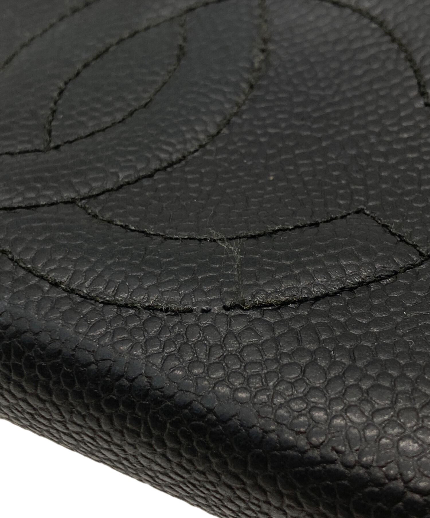 中古・古着通販】CHANEL (シャネル) キャビアスキン デカココマーク 2