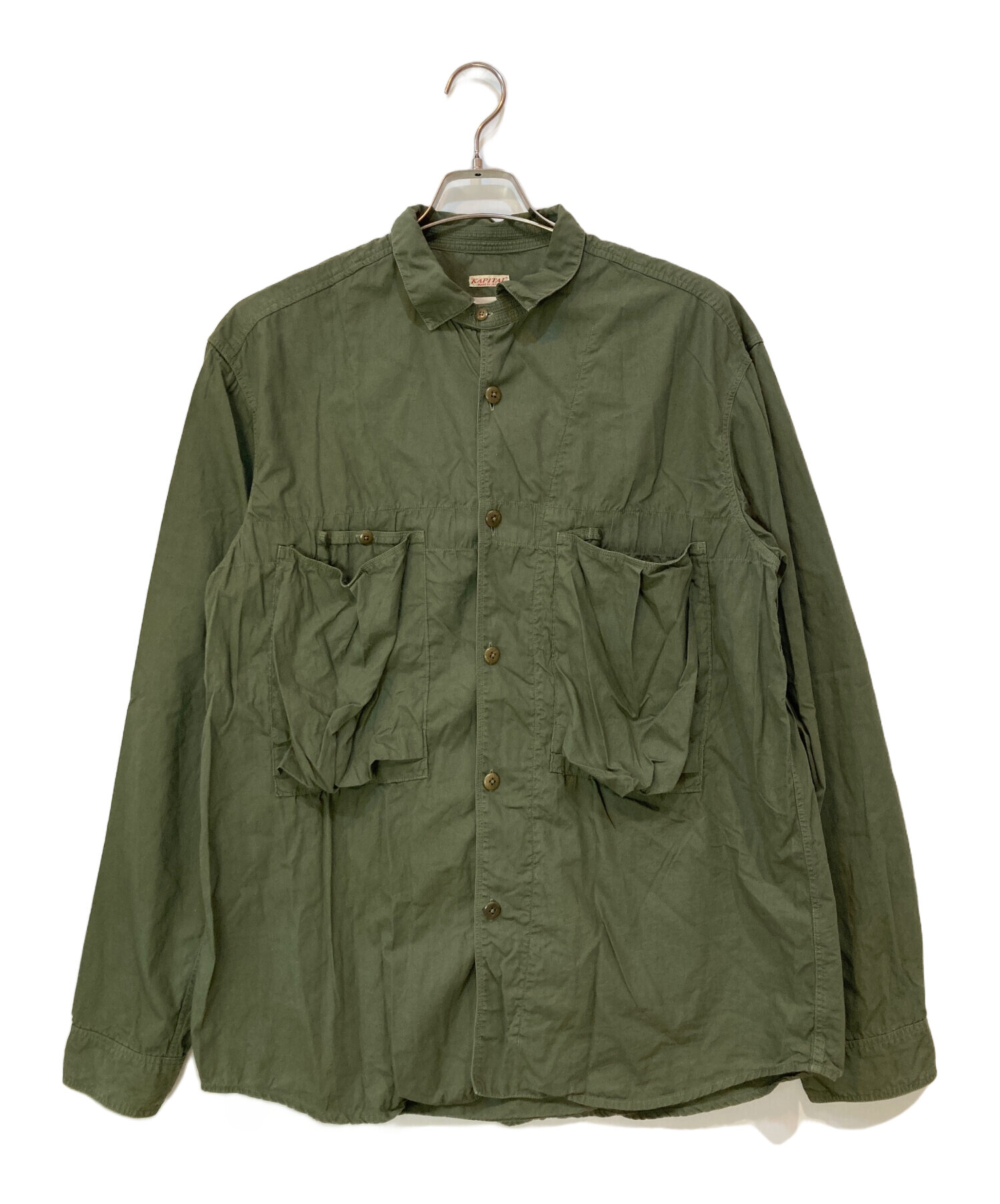 中古・古着通販】KAPITAL (キャピタル) ブロードアノラックシャツ 