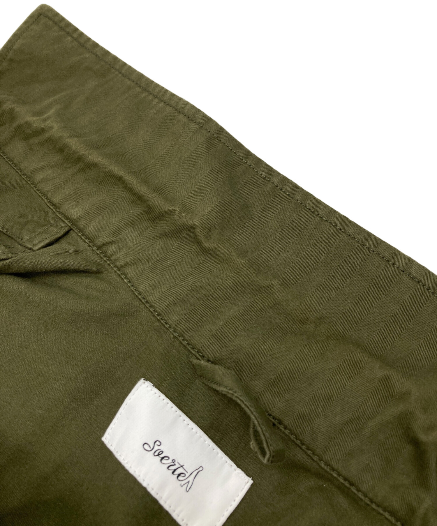 中古・古着通販】soerte (ソエルテ) Herringbone Denim jump suit