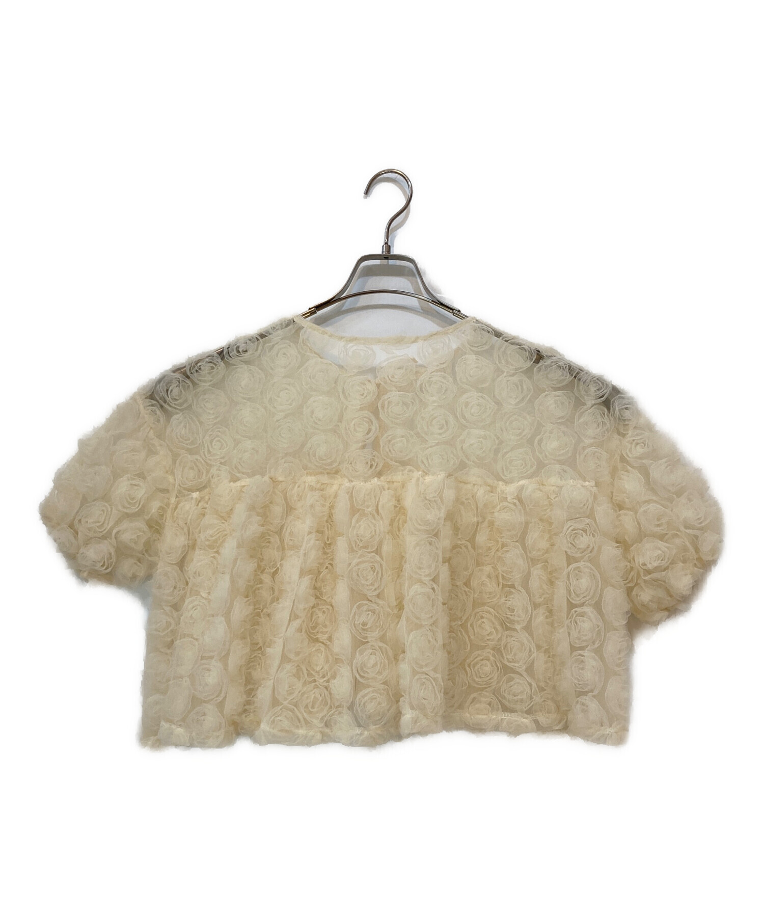 中古・古着通販】POPPY (ポピー) FLOWER BALLOON TULLE BOLERO