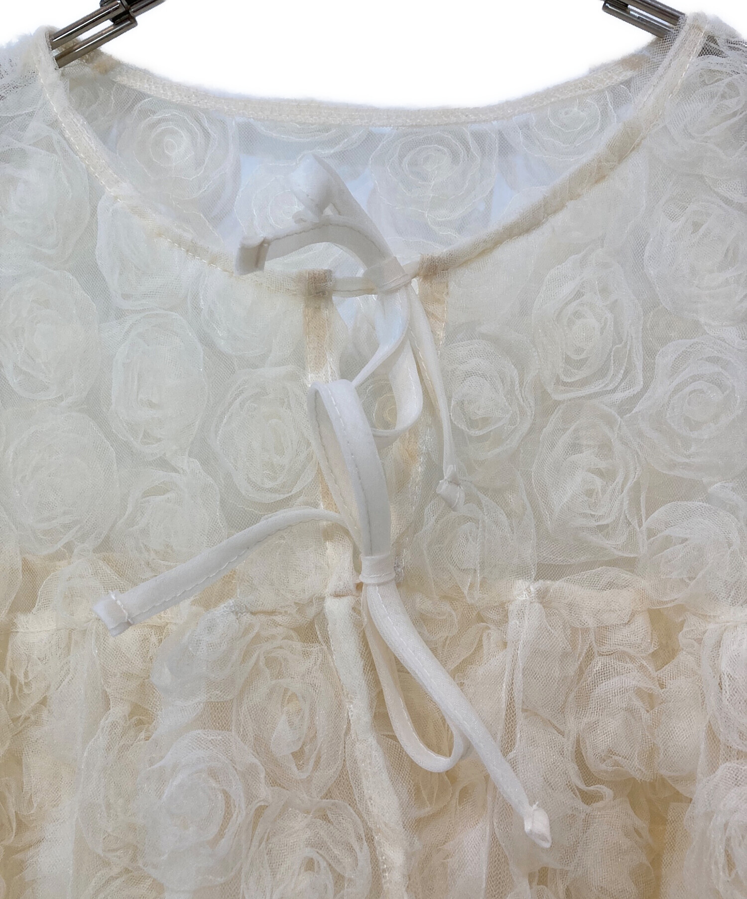 中古・古着通販】POPPY (ポピー) FLOWER BALLOON TULLE BOLERO