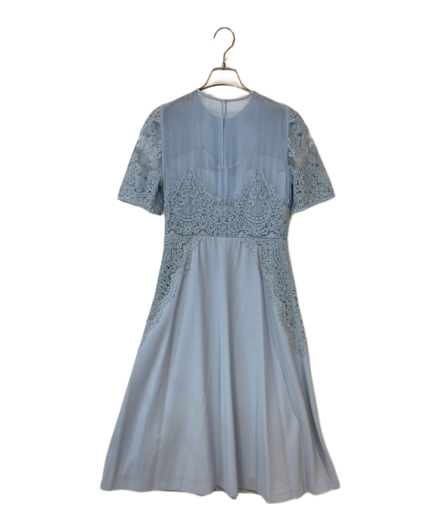 CELFORD レースワンピース ブルー 36セルフォード CELFORD レース