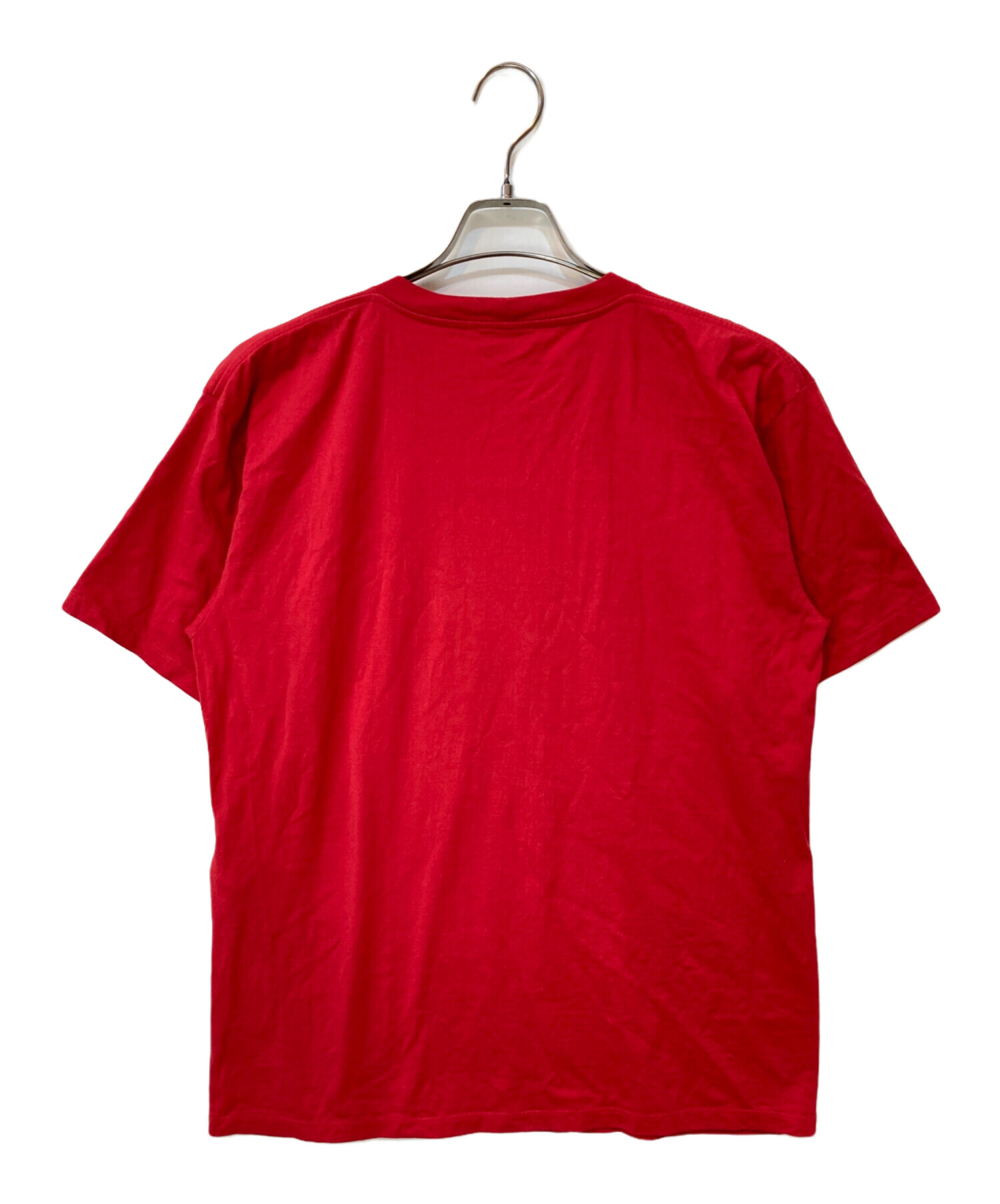 CELINE セリーヌ Tシャツ・カットソー S 赤 【古着】【中古】【送料無料】 CELINE（セリーヌ）Tシャツ・カットソー 赤 サイズ:M メンズ