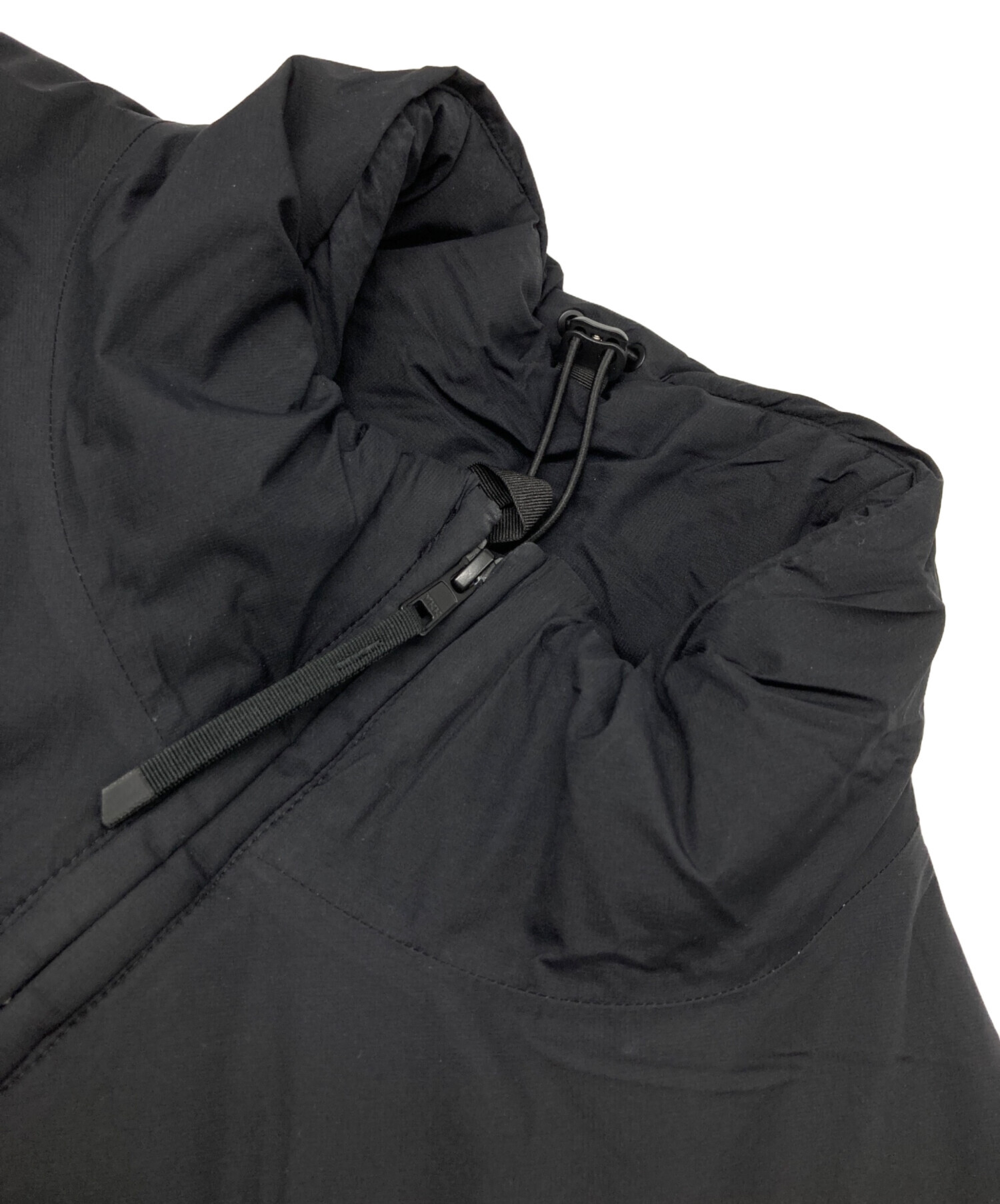 中古・古着通販】HYKE (ハイク) PERTEX PUFF JACKET ブラック サイズ:L