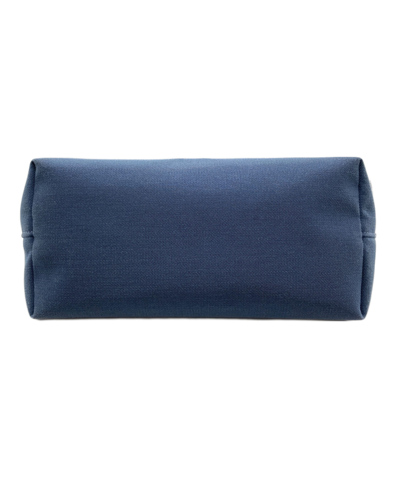 中古・古着通販】COACH (コーチ) キャンバスロゴトートバッグ ブルー 
