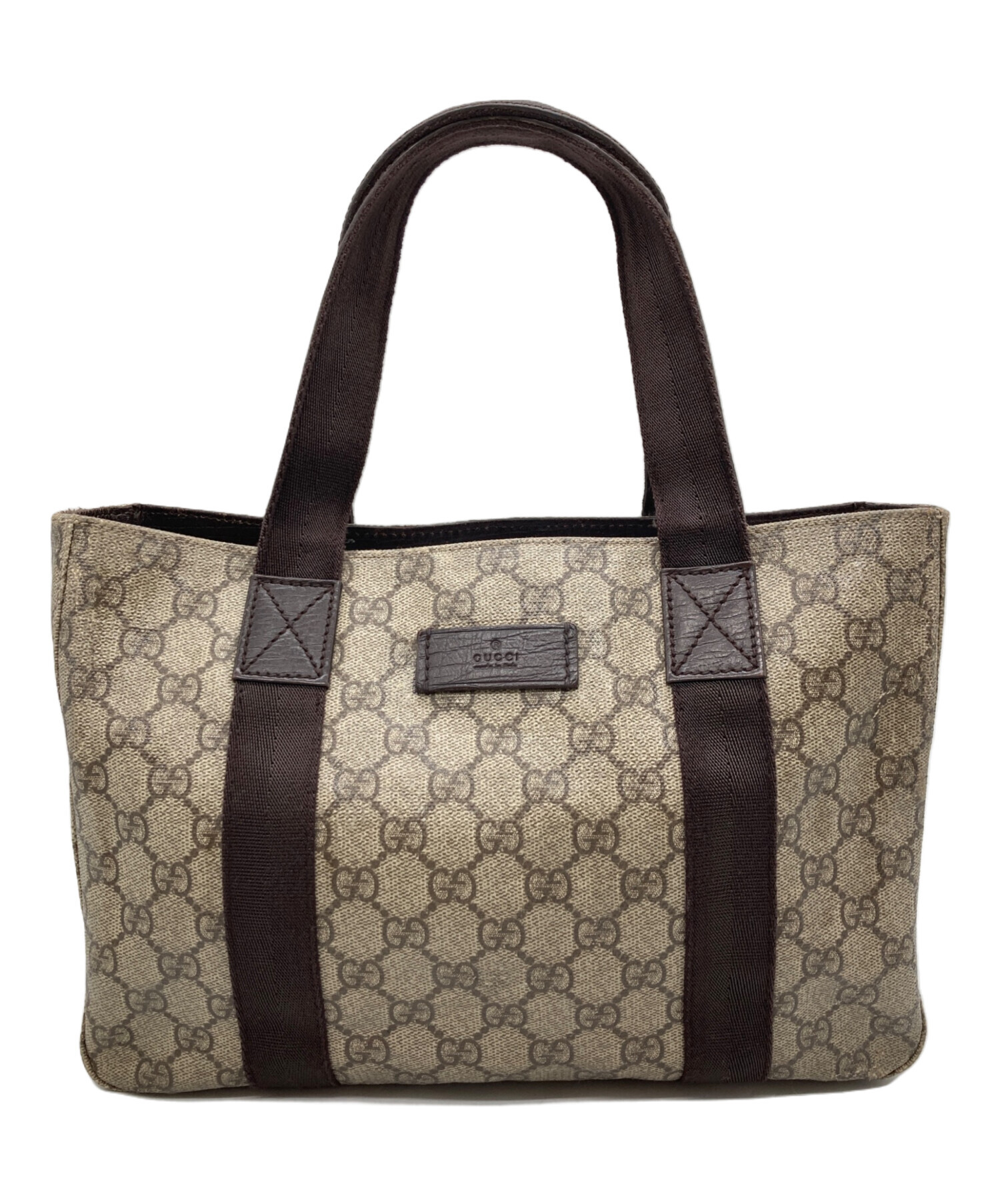 中古・古着通販】GUCCI (グッチ) GGスプリーム ミニトートバッグ 