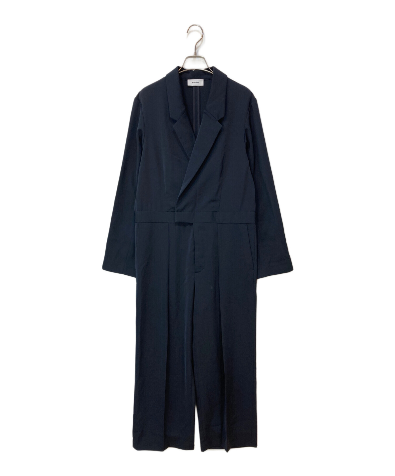 中古・古着通販】MIESROHE (ミースロエ) マスキュリンジャンプスーツ