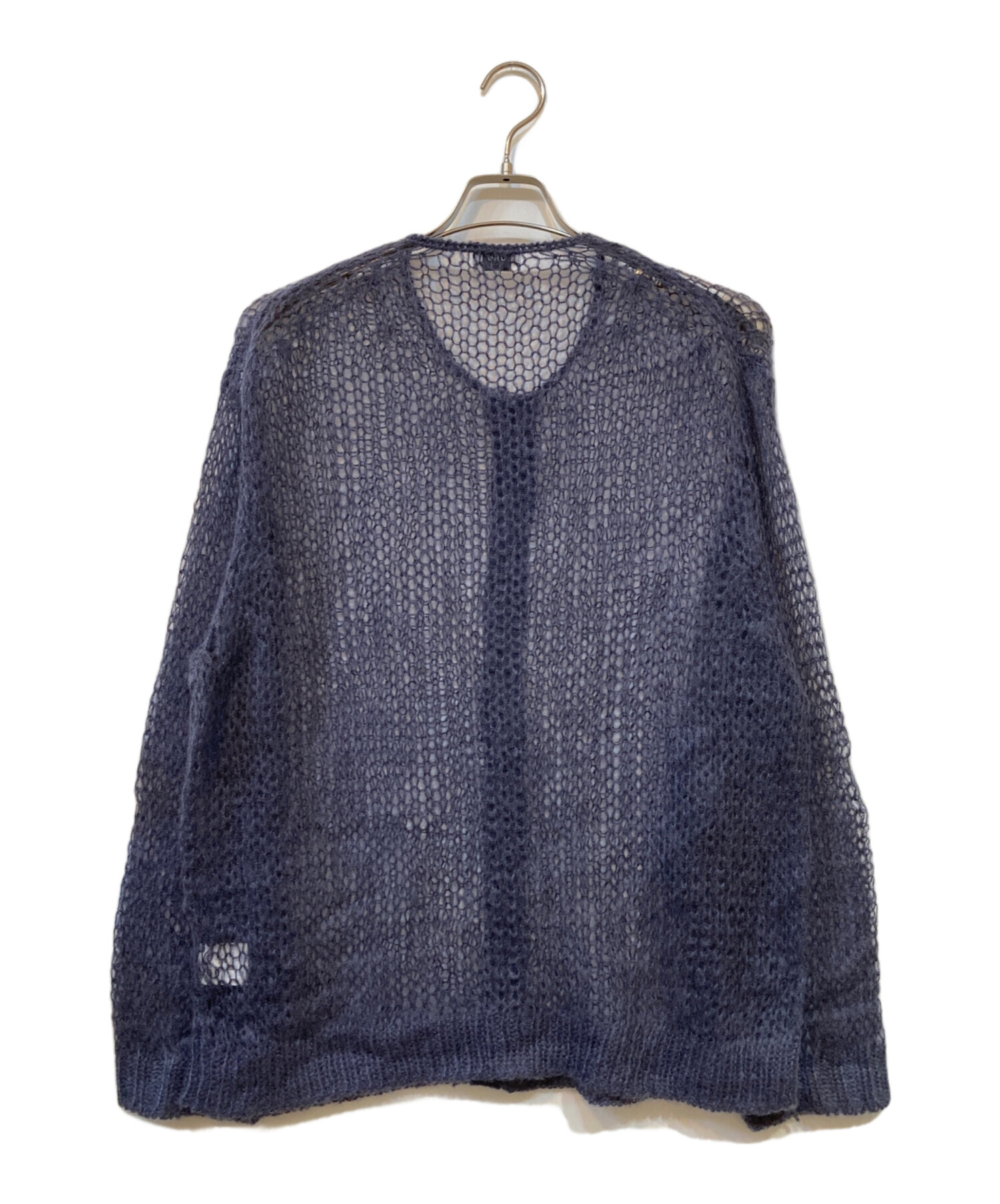 URU ウル カーディガン メンズ 【古着】【中古】 中古・古着通販】URU (ウル) 3G CARDIGAN/3G カーディガン グレー