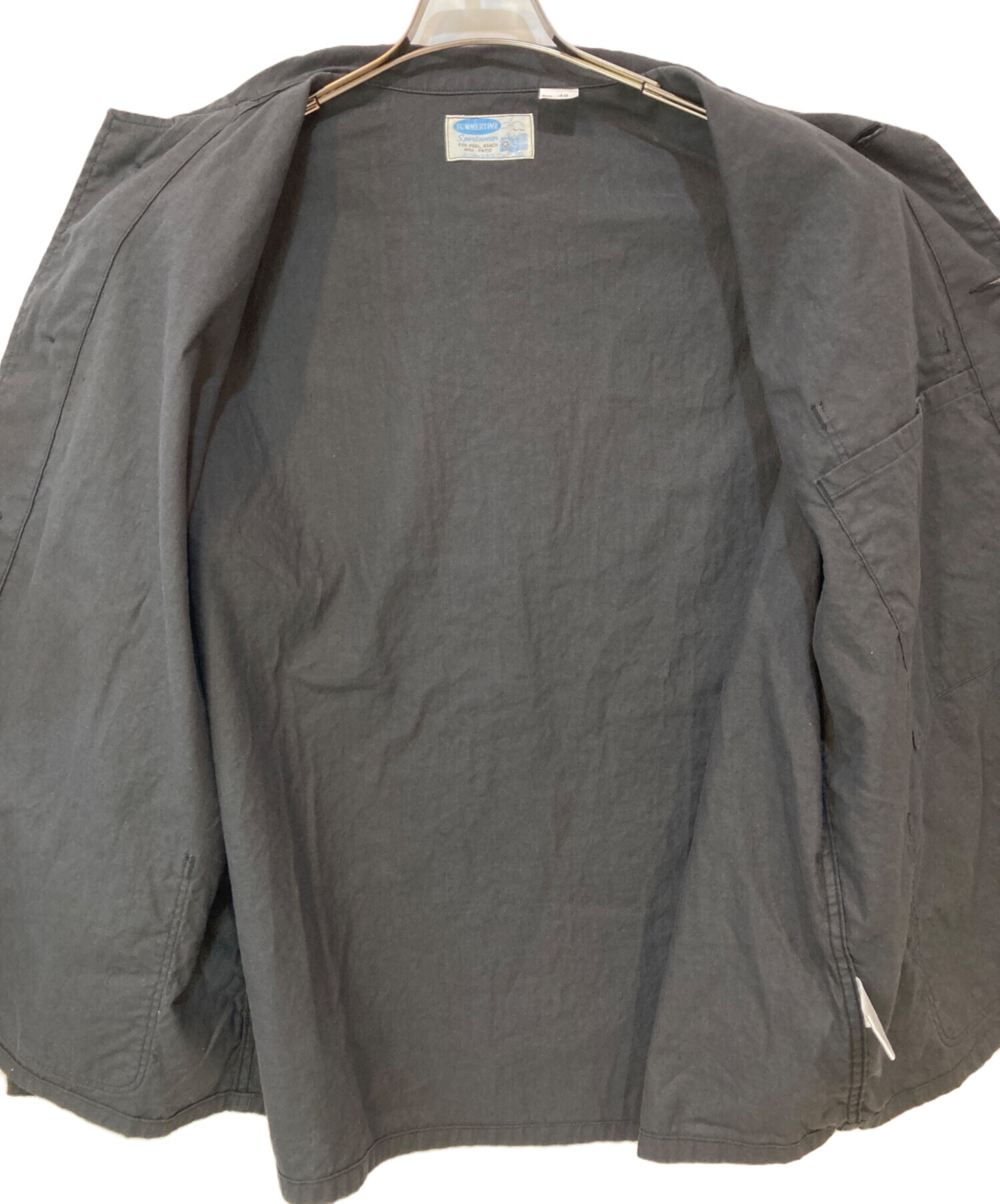 中古・古着通販】WORKERS (ワーカーズ) Summer Jacket ブラック サイズ