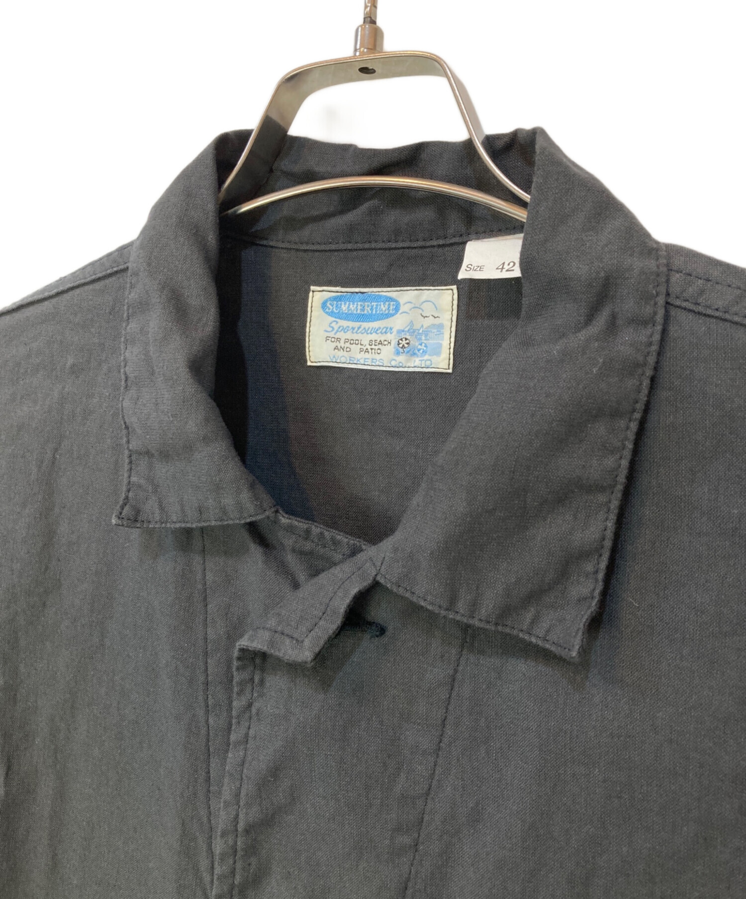 中古・古着通販】WORKERS (ワーカーズ) Summer Jacket ブラック サイズ