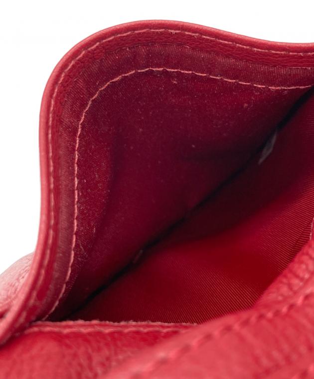 中古・古着通販】TORY BURCH (トリーバーチ) 2つ折り財布 レッド