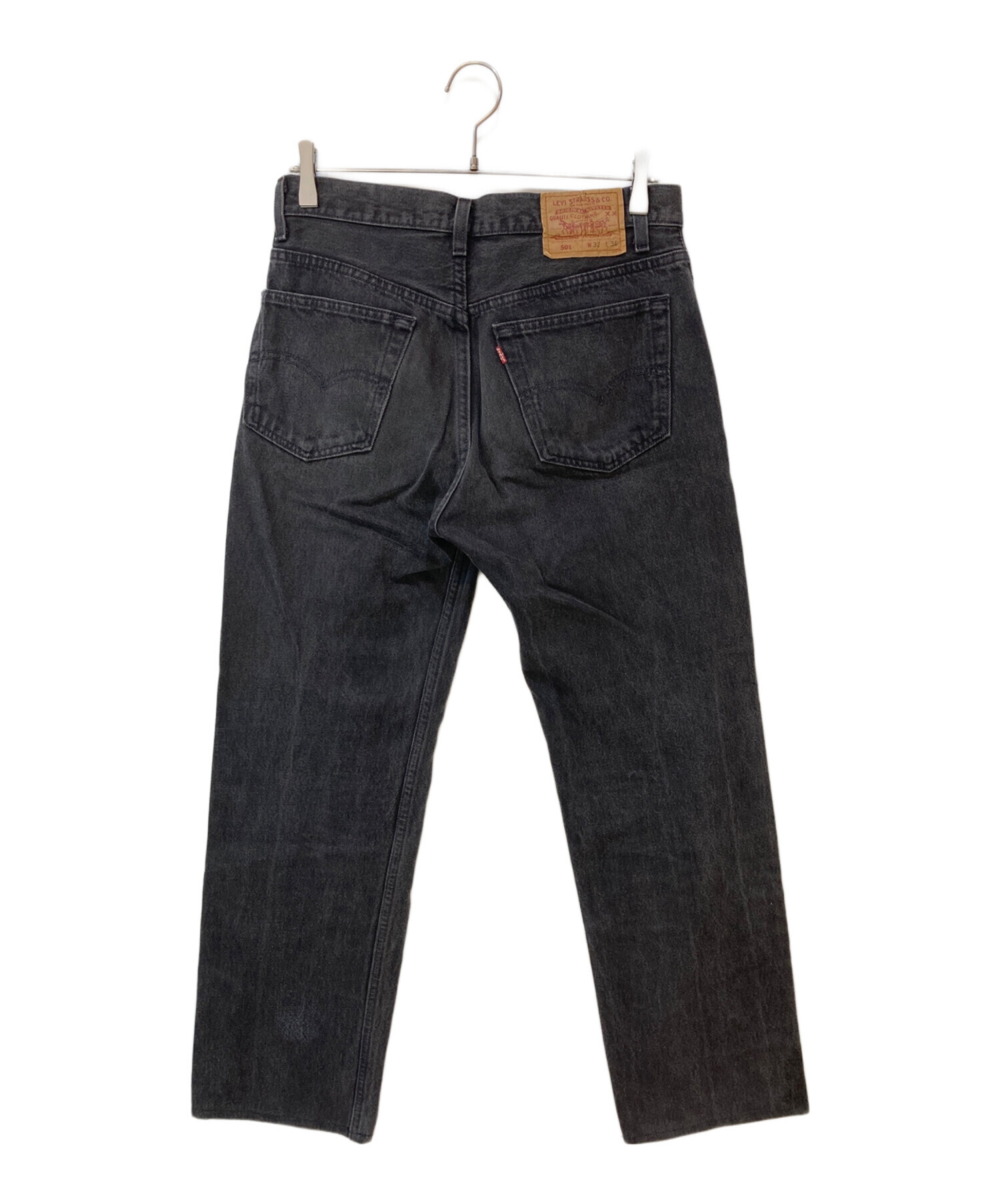 中古・古着通販】LEVI'S (リーバイス) 501 後染めブラックデニム
