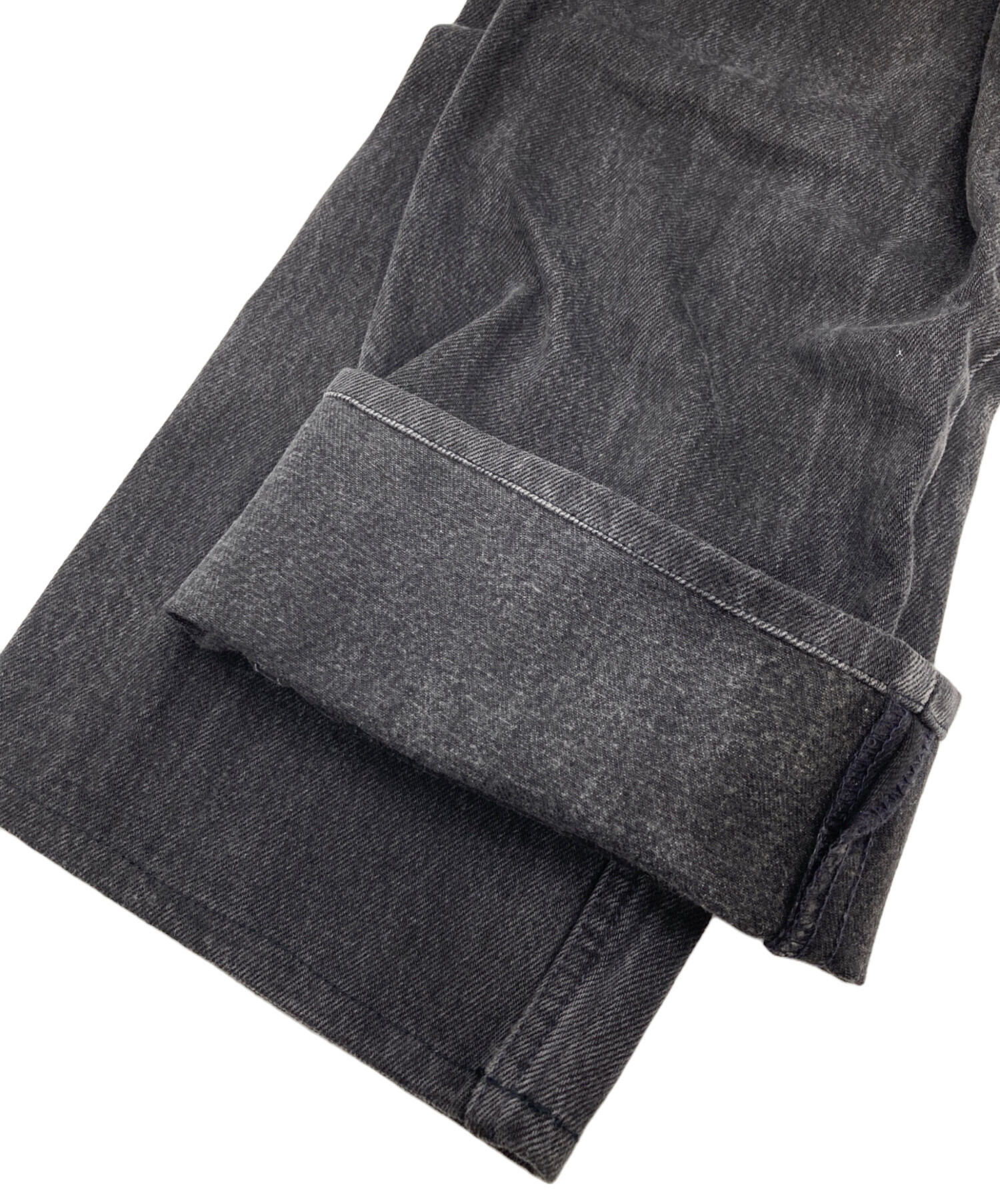 中古・古着通販】LEVI'S (リーバイス) 501 後染めブラックデニム