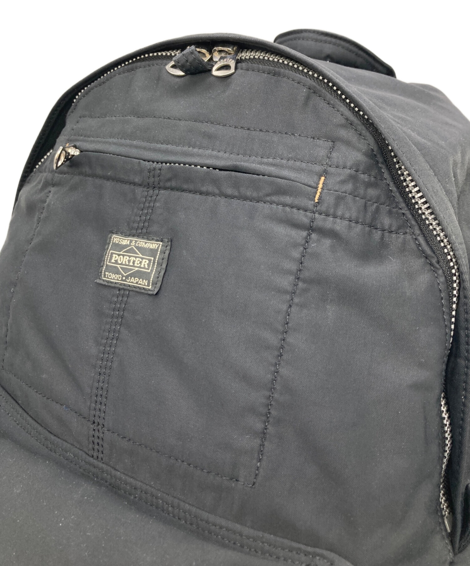 中古・古着通販】PORTER (ポーター) MILE DAYPACK ブラック サイズ 