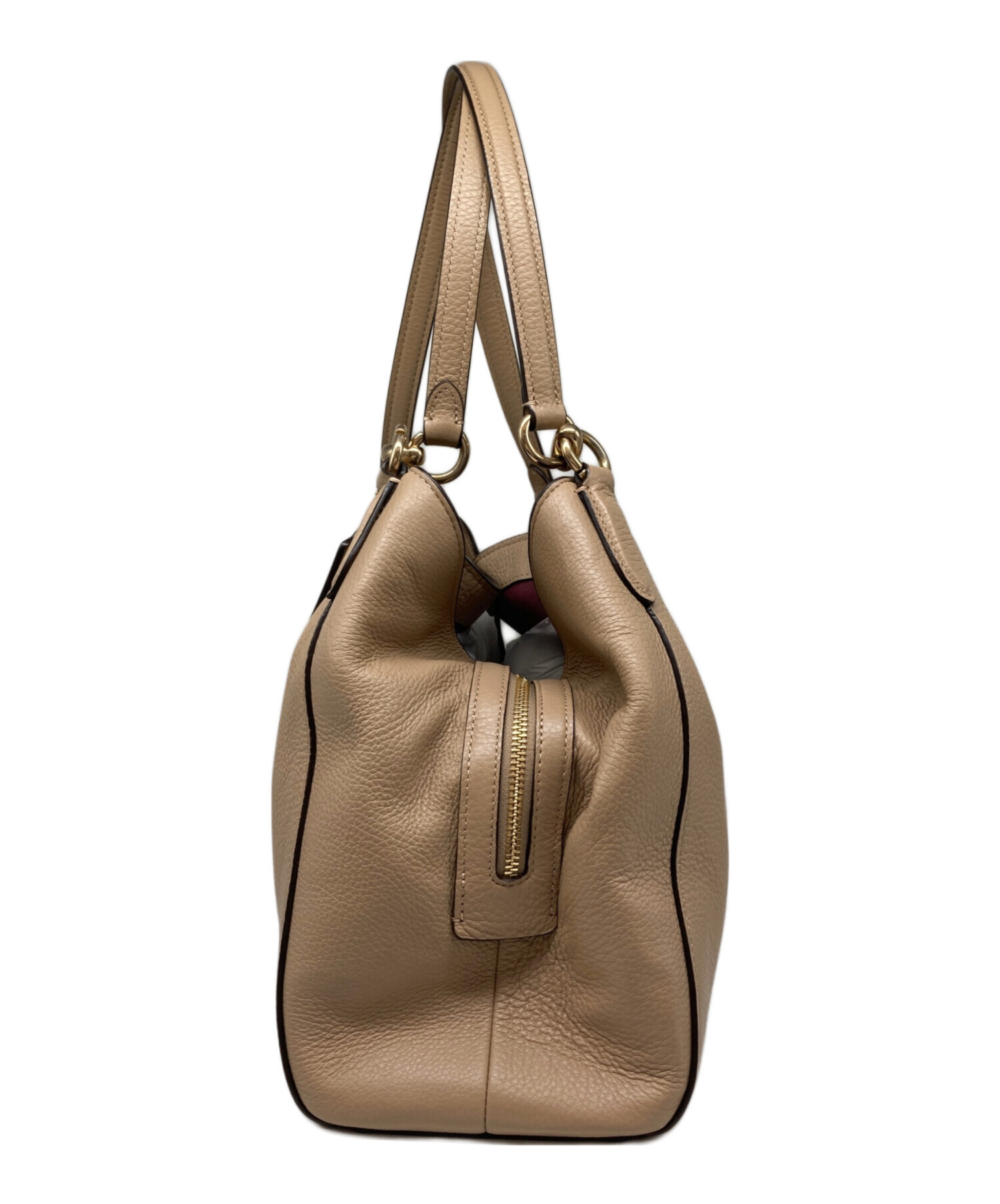 中古・古着通販】COACH (コーチ) ペブルレザー ハリー ロゴ ショルダー 