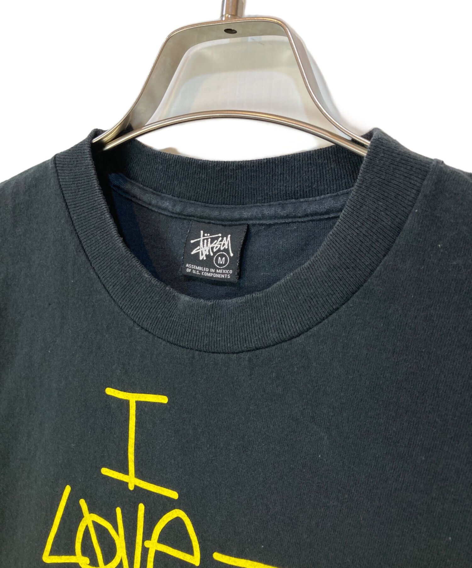中古・古着通販】stussy (ステューシー) 00s rock my gold Tシャツ 