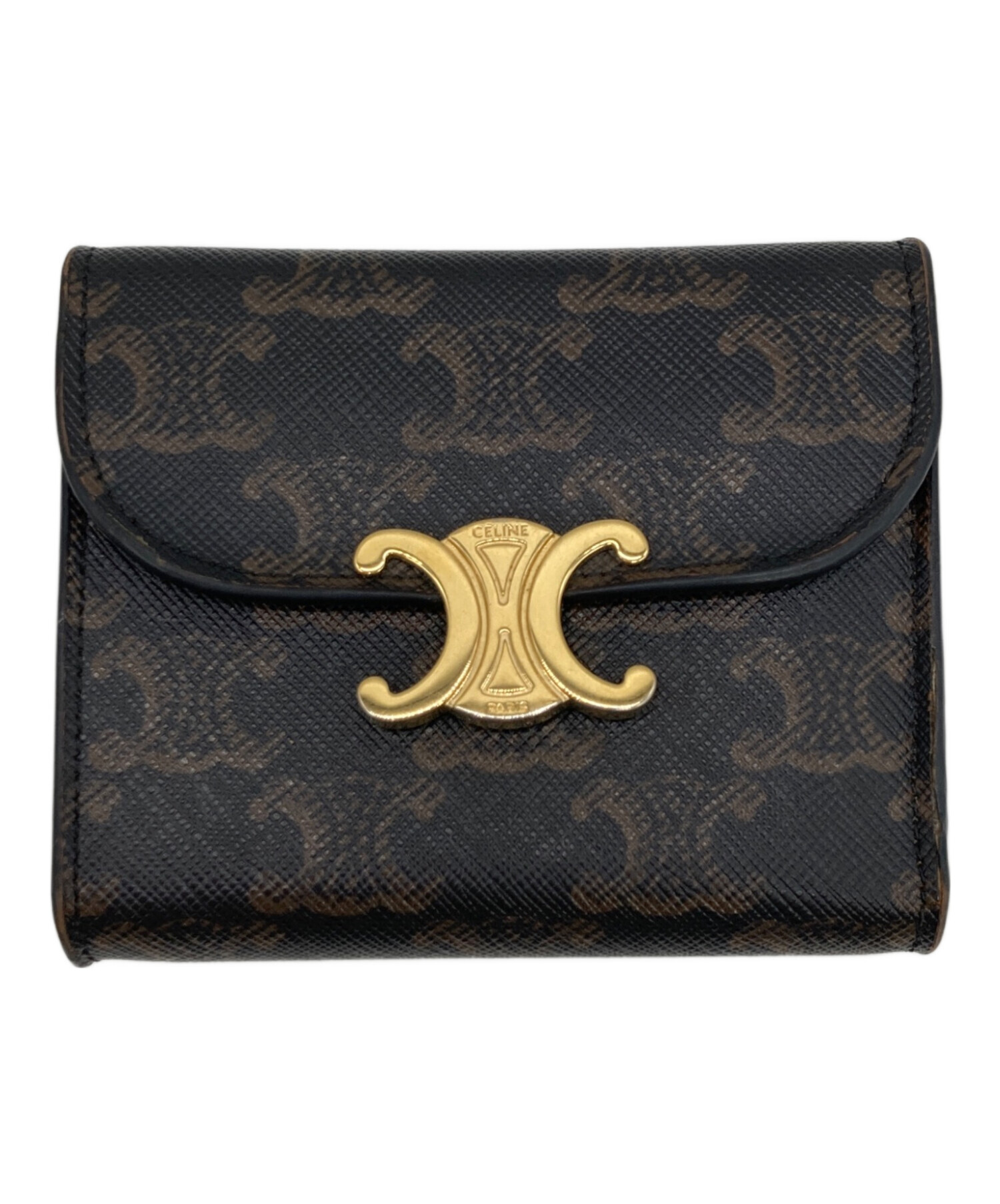 中古・古着通販】CELINE (セリーヌ) スモールフラップウォレット 