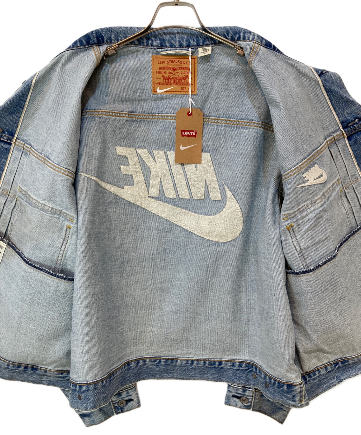 中古・古着通販】NIKE (ナイキ) LEVI'S (リーバイス) Denim Trucker
