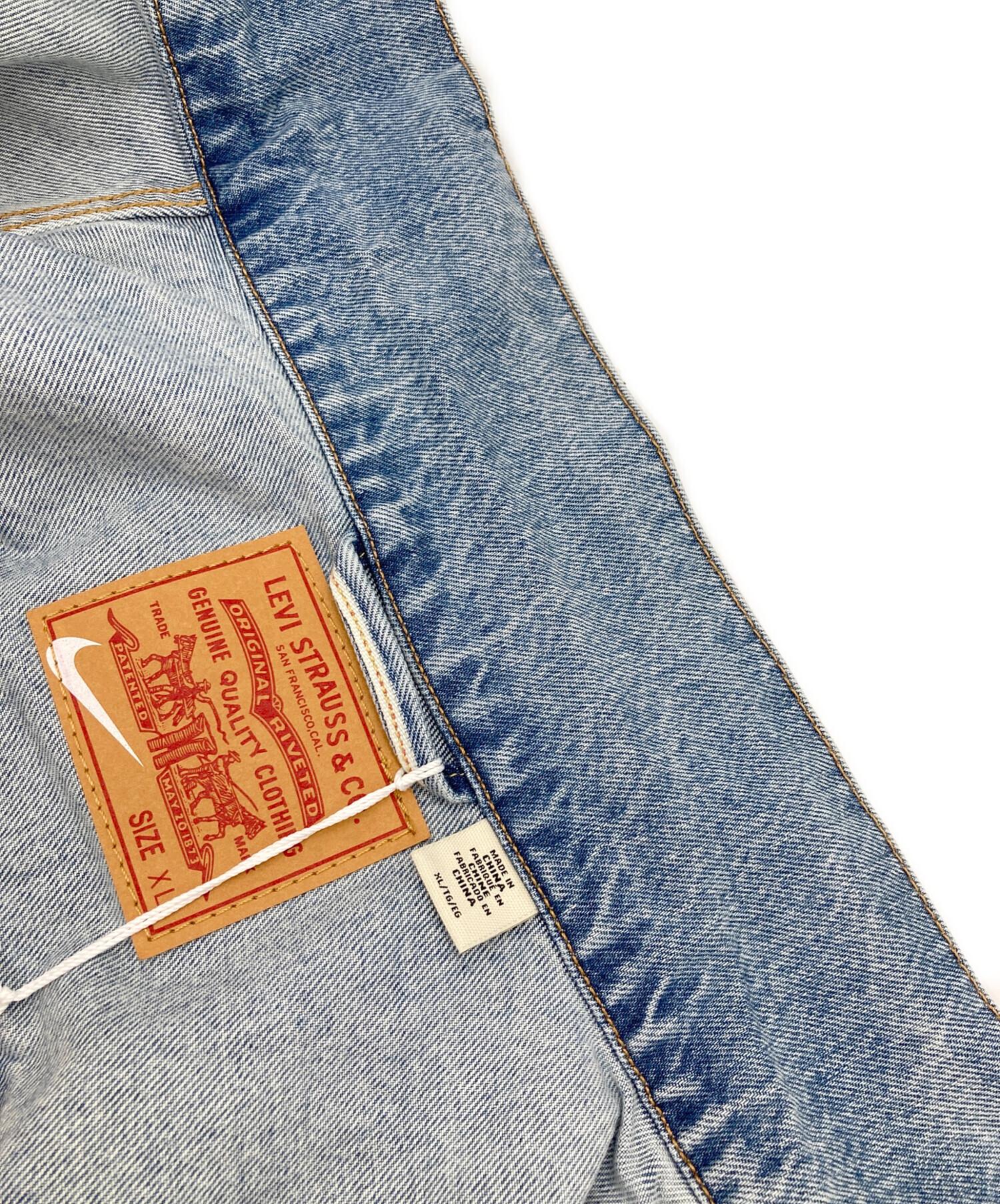 中古・古着通販】NIKE (ナイキ) LEVI'S (リーバイス) Denim Trucker