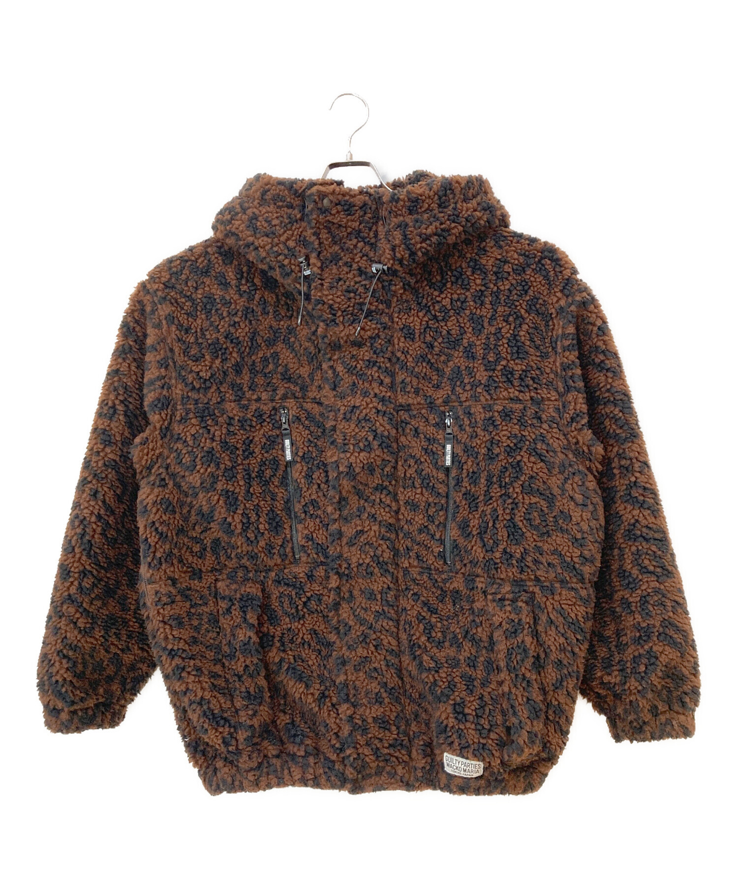 中古・古着通販】WACKO MARIA (ワコマリア) LEOPARD BOA PARKA 中古・古着通販】WACKO MARIA (ワコマリア) LEOPARD BOA PARKA