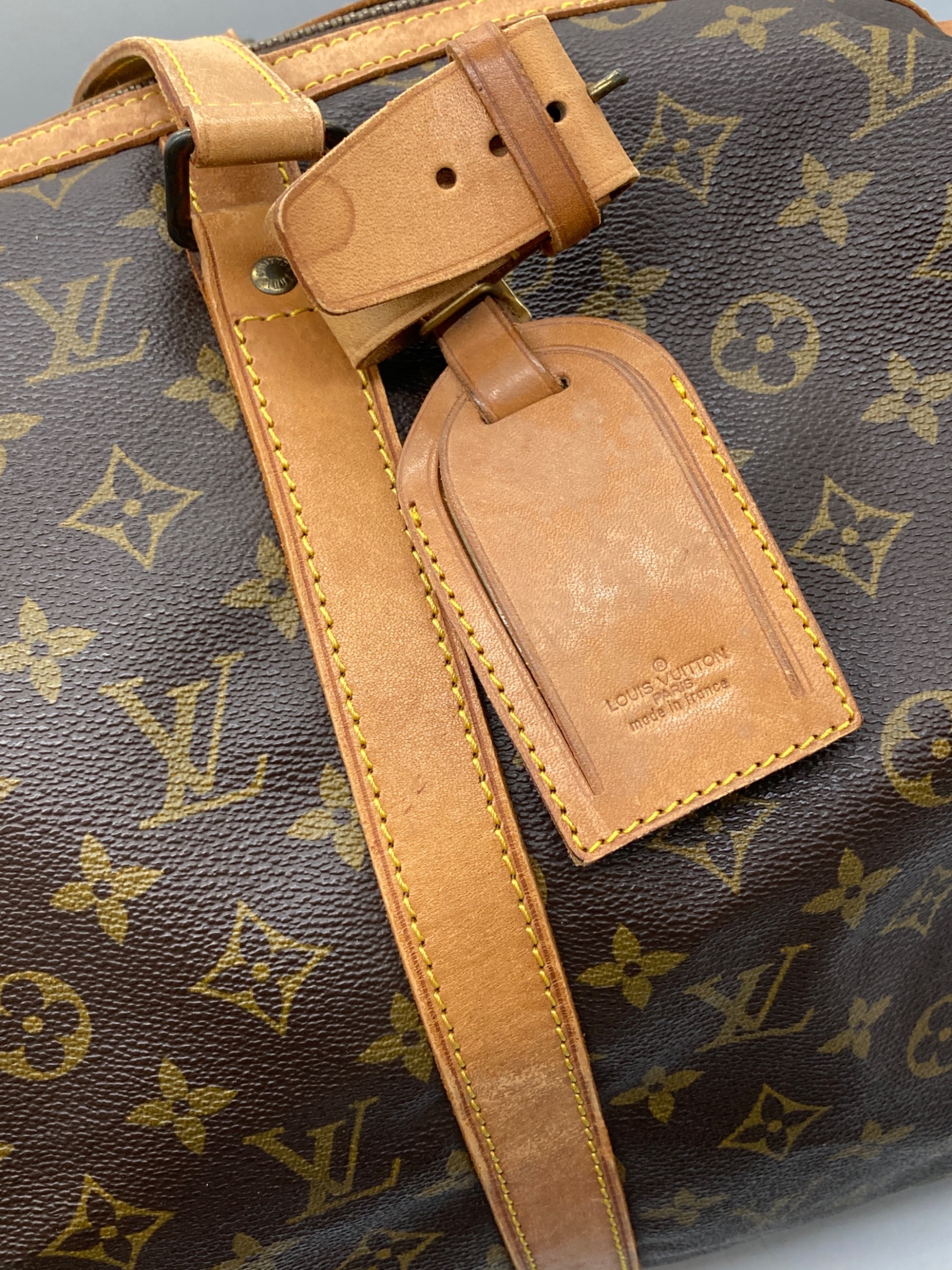 ルイ ヴィトン サックスプール45 カデナあり(キーなし) 中古・古着通販】LOUIS VUITTON (ルイ ヴィトン) サックスプール45