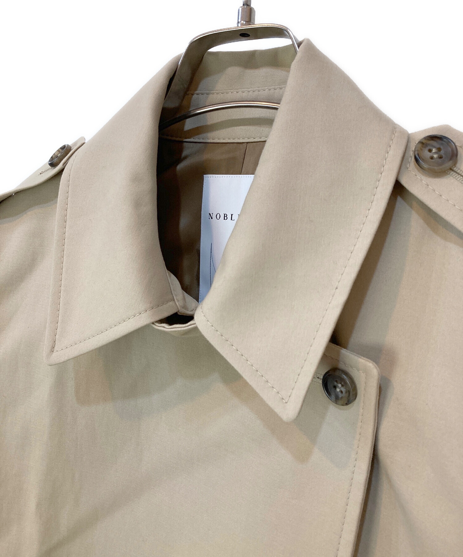 中古・古着通販】Noble (ノーブル) コットンダブルクロスハーフコート