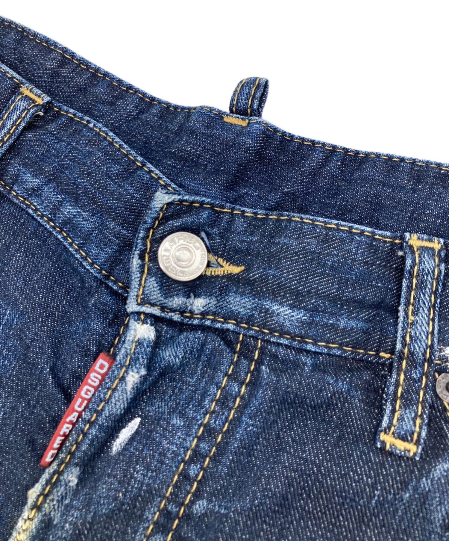 中古・古着通販】DSQUARED2 (ディースクエアード) ペイント加工 