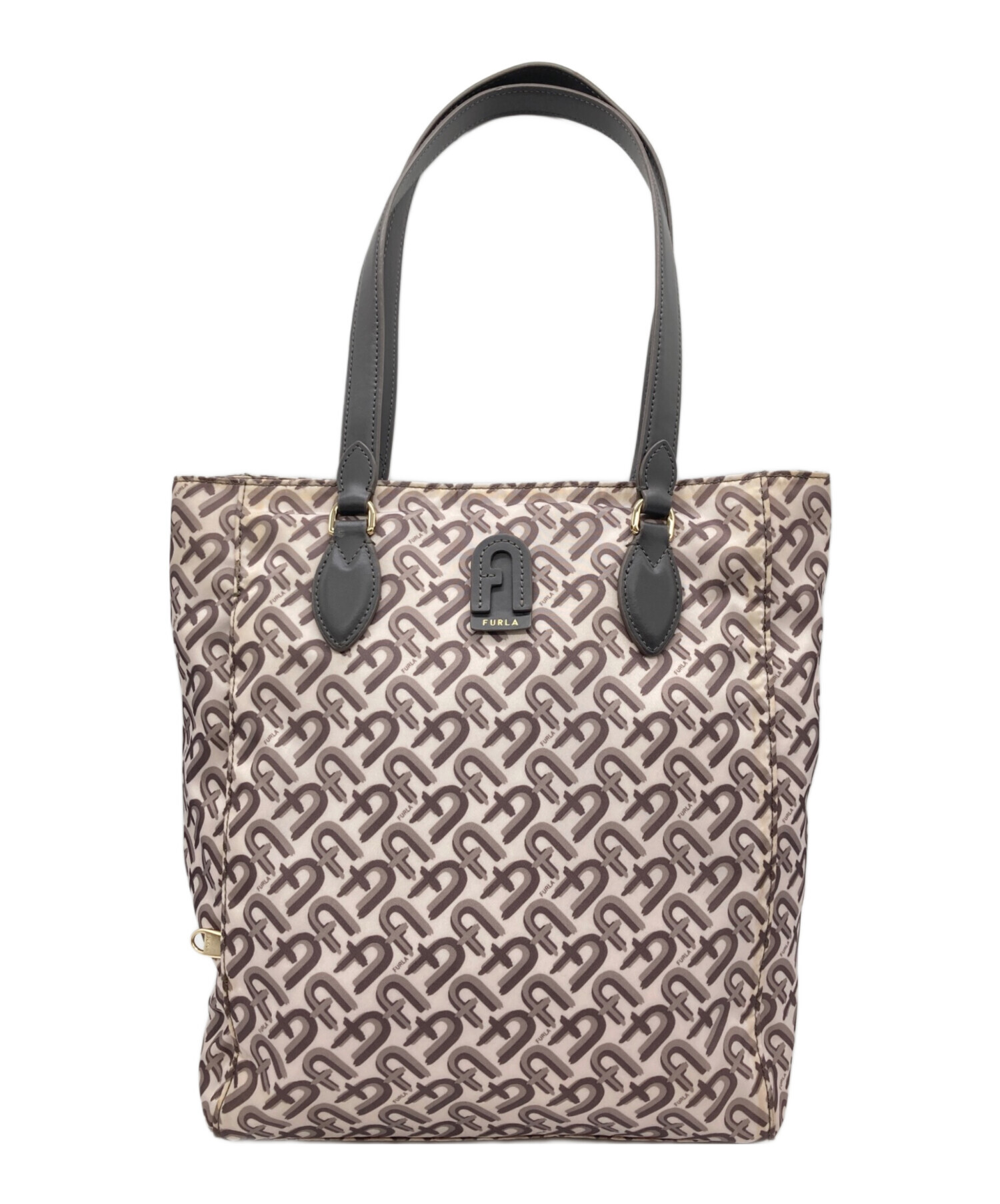 中古・古着通販】FURLA (フルラ) ヴィットリア アーチロゴトートバッグ 