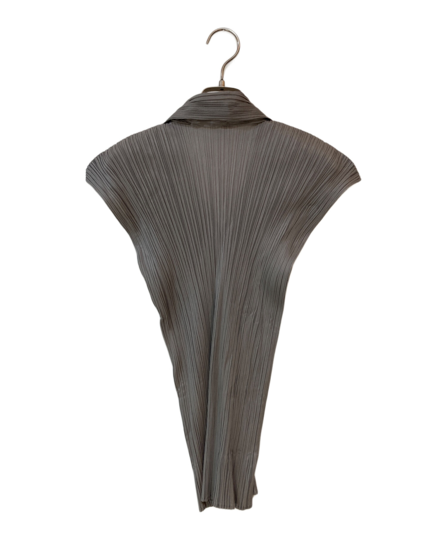 PLEATS PLEASE カットソー　ノースリーブ 中古・古着通販】PLEATS PLEASE (プリーツプリーズ) プリーツ