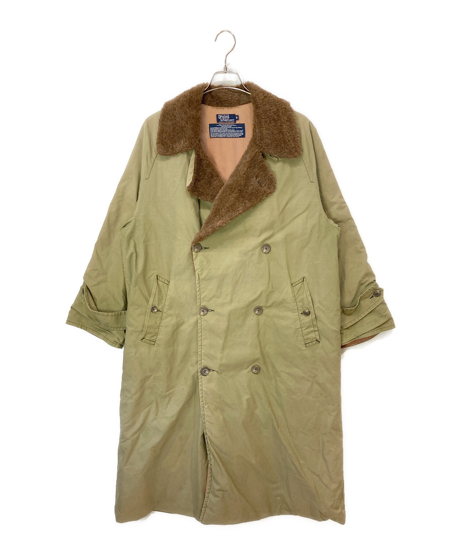 【古着】Ralph Lauren オリーブ トレンチコート 中古・古着通販】POLO RALPH LAUREN (ポロ・ラルフローレン
