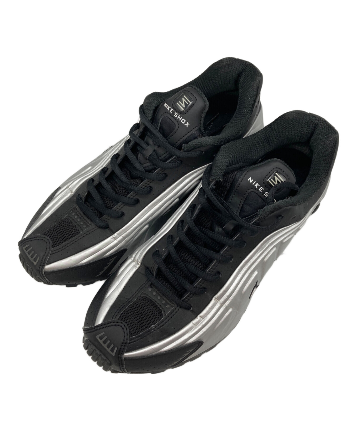 中古・古着通販】NIKE (ナイキ) SHOX R4 ローカットスニーカー BLACK 