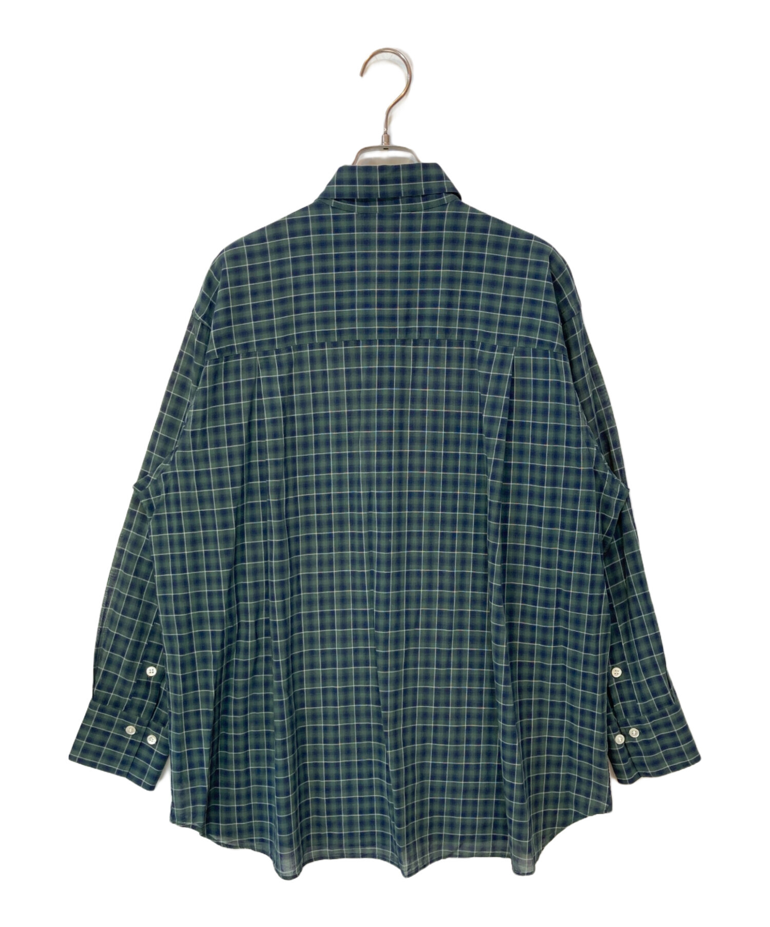 spick and span コットンボイルチェックシャツ コットンボイルチェック