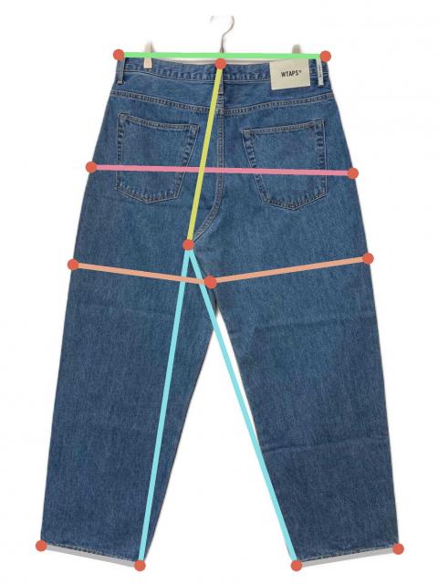 中古・古着通販】WTAPS (ダブルタップス) BLUES STRAIGHT