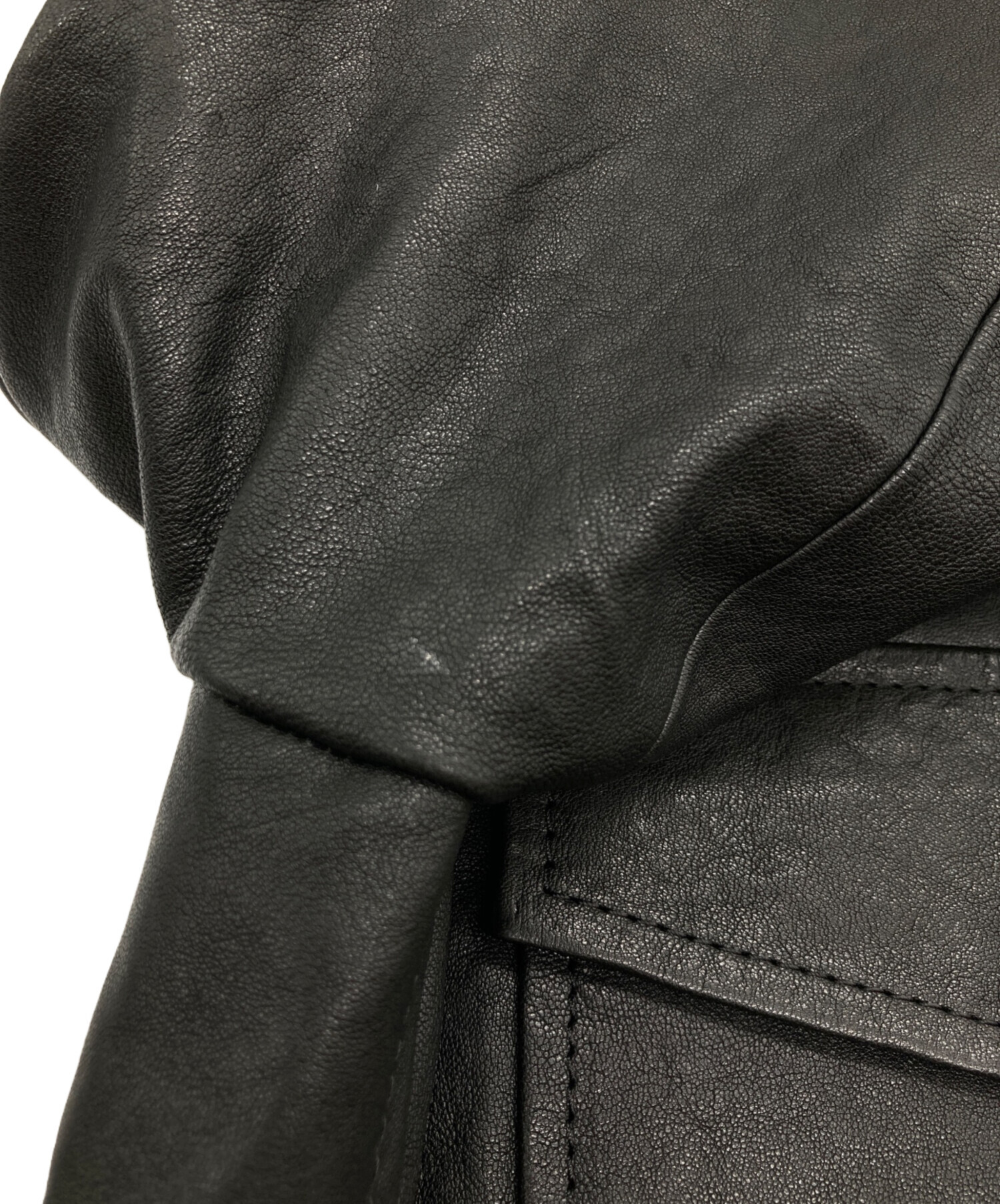 セオリーリュクス　ライダース　ジャケット　レザー　40 L 茶　ダブルジップ セオリーリュクス ライダース ジャケット レザー 40 L 茶 ダブル