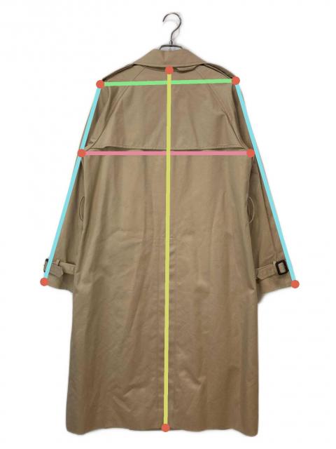 【専用】BACCA フィンクスツイル トレンチコート ライナー付 ベージュ 36 中古・古着通販】BACCA (バッカ) フィンクスツイル トレンチ