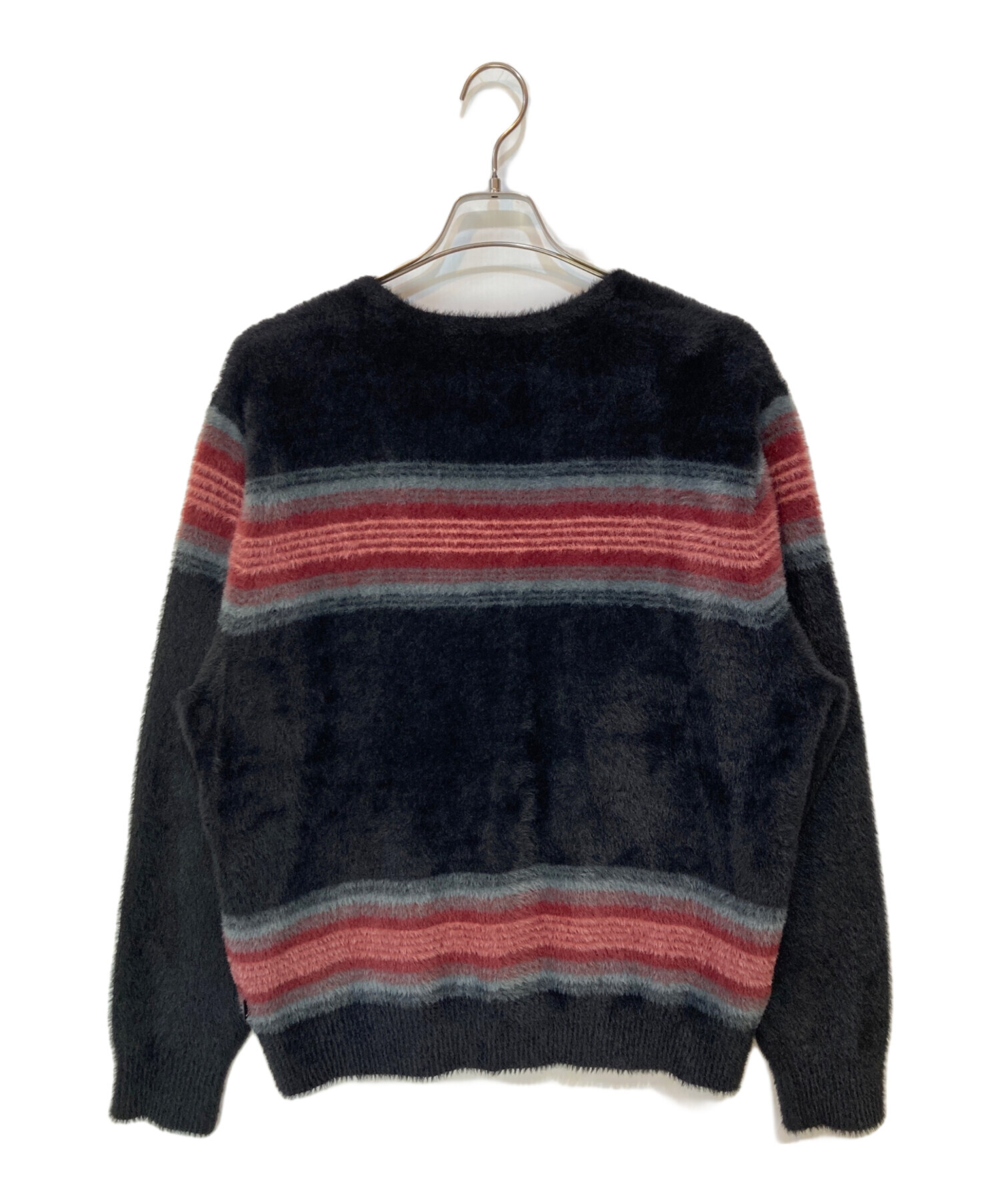STUSSY STRIPE SHAGGY CARDIGAN Mサイズ Stripe Shaggy Cardigan – Premier